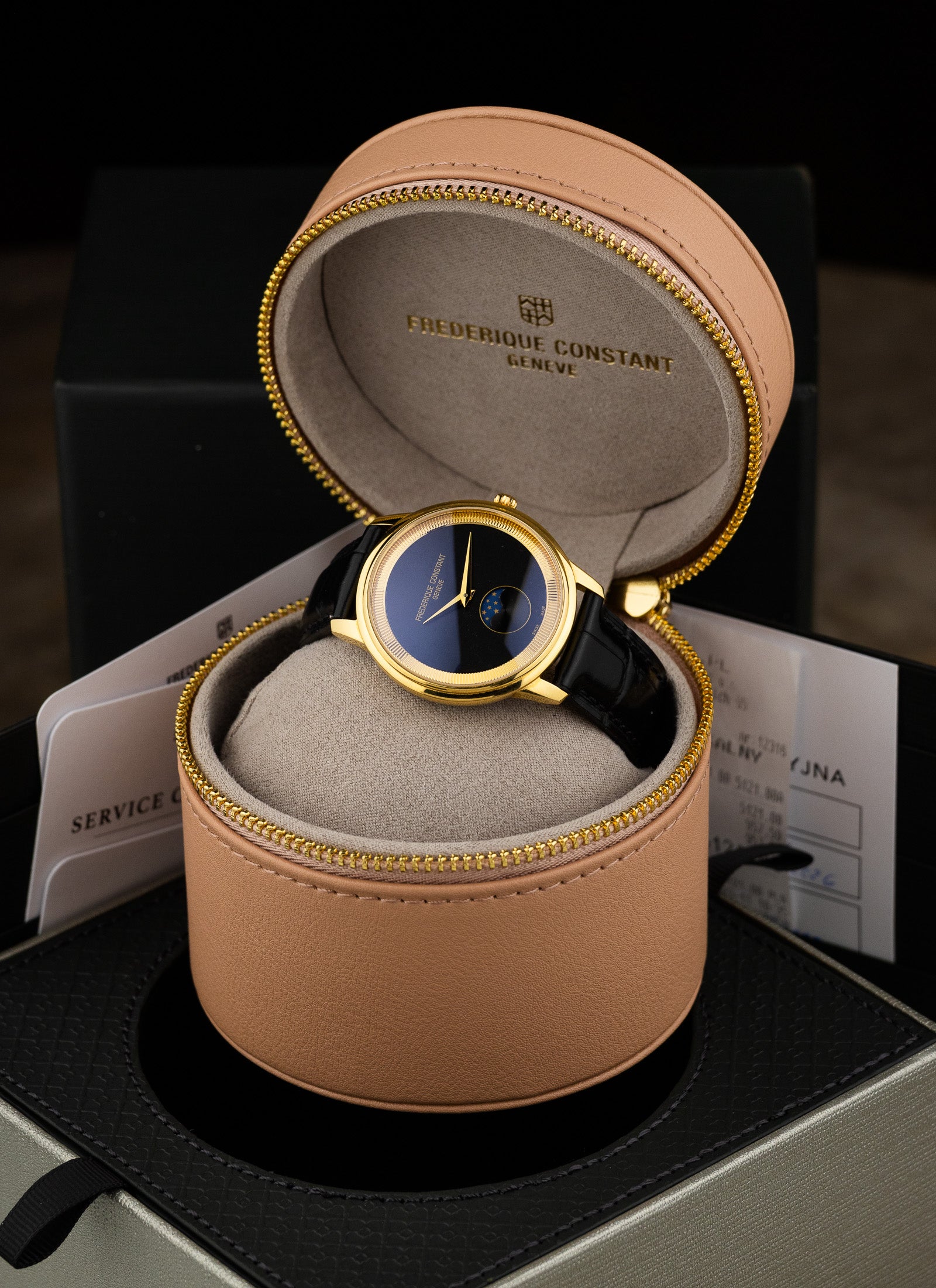 2026 Frederique Constant Classics Moneta Moonphase FC-206B3S5 Full Set