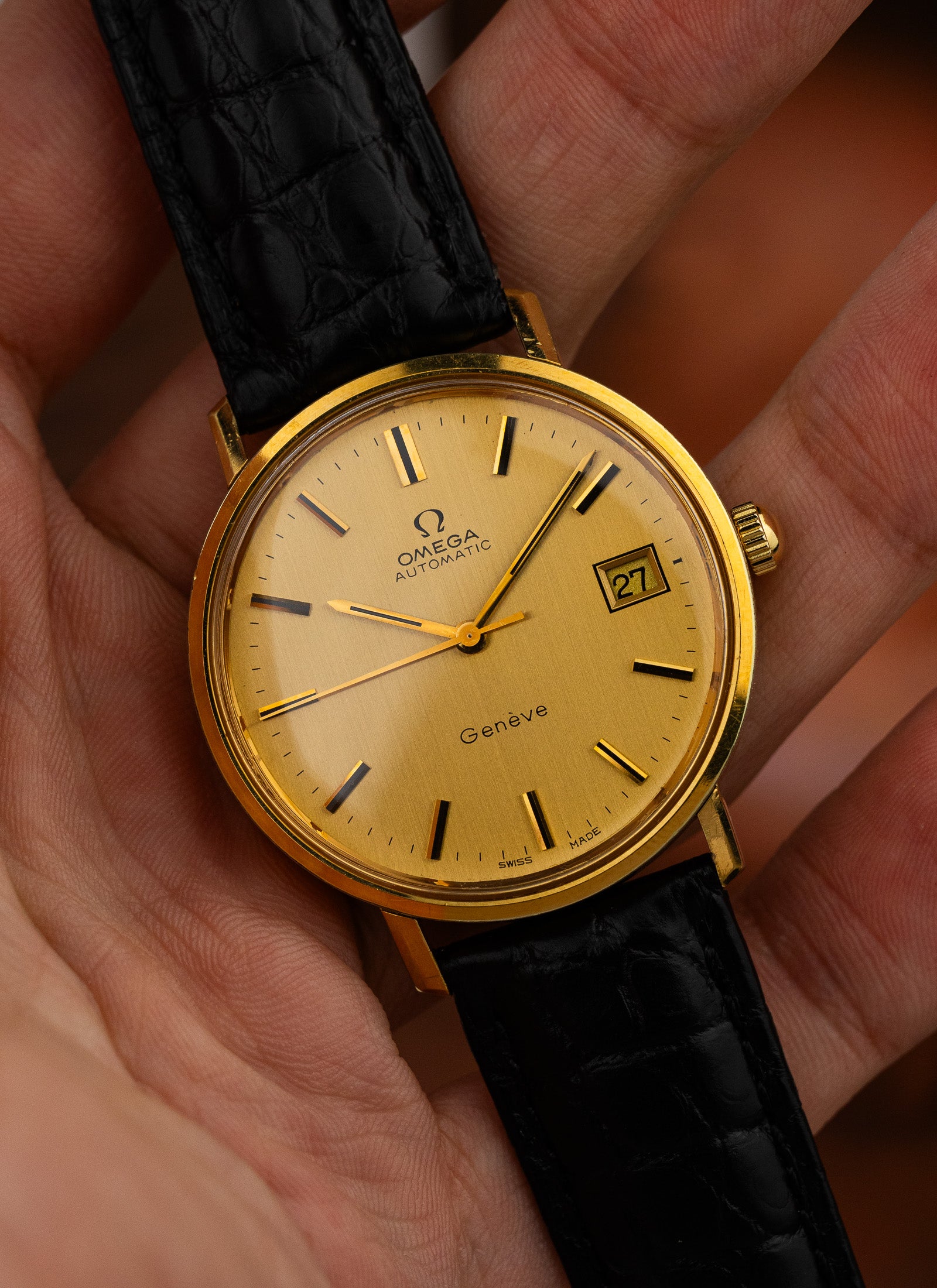 1973 Omega Geneve 166.763 cal. 1012 Serviced