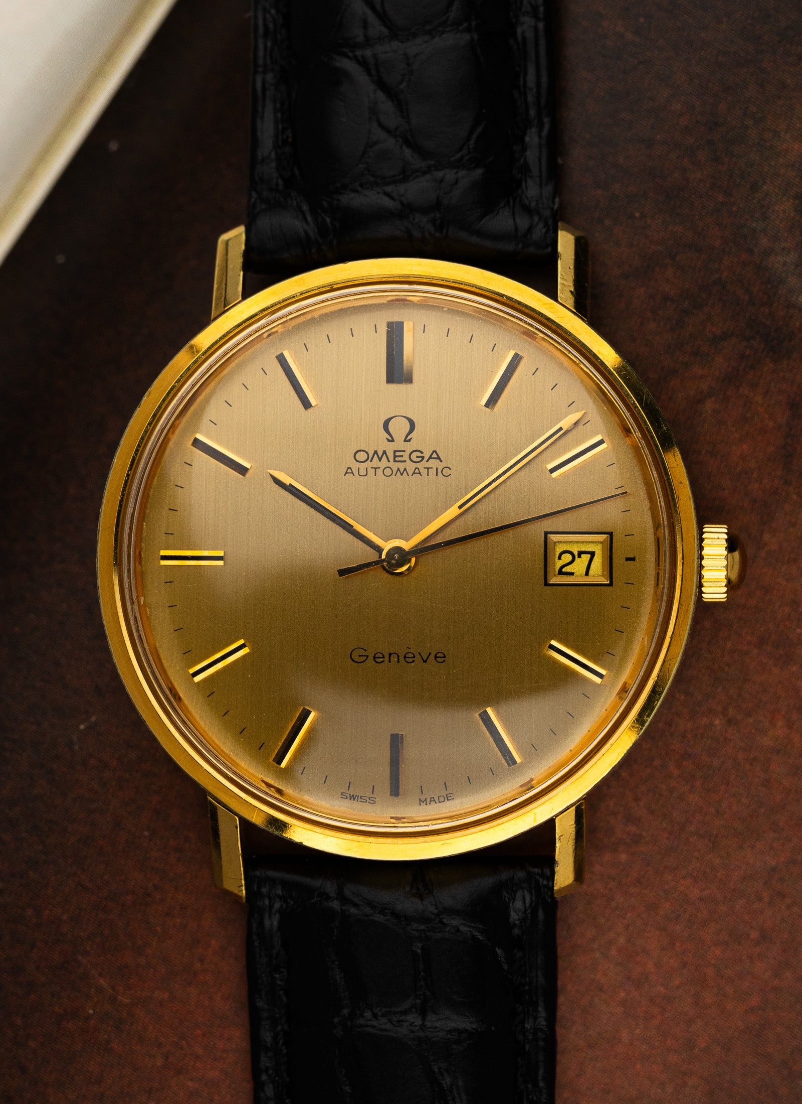 1973 Omega Geneve 166.763 cal. 1012 Serviced
