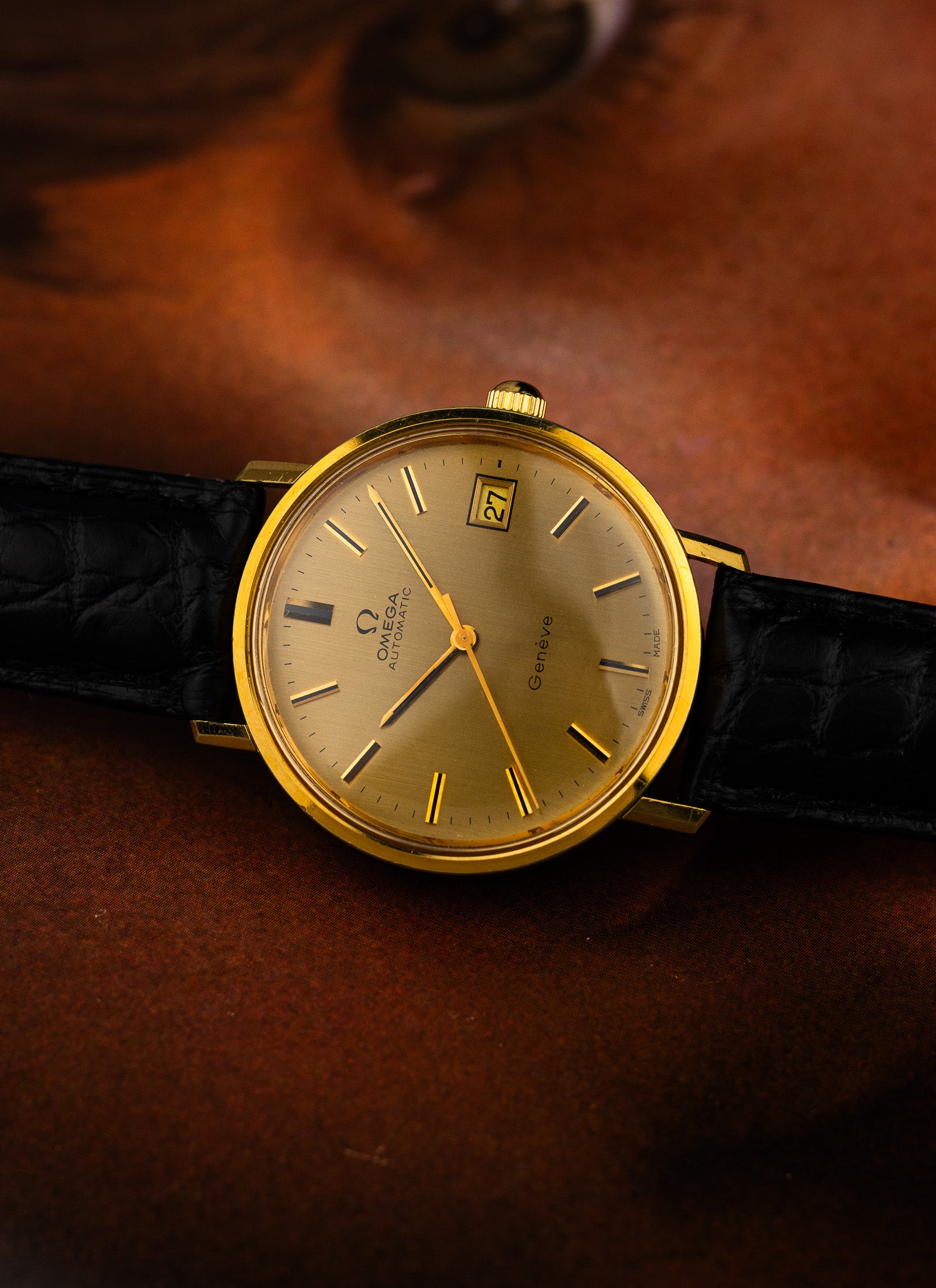 1973 Omega Geneve 166.763 cal. 1012 Serviced