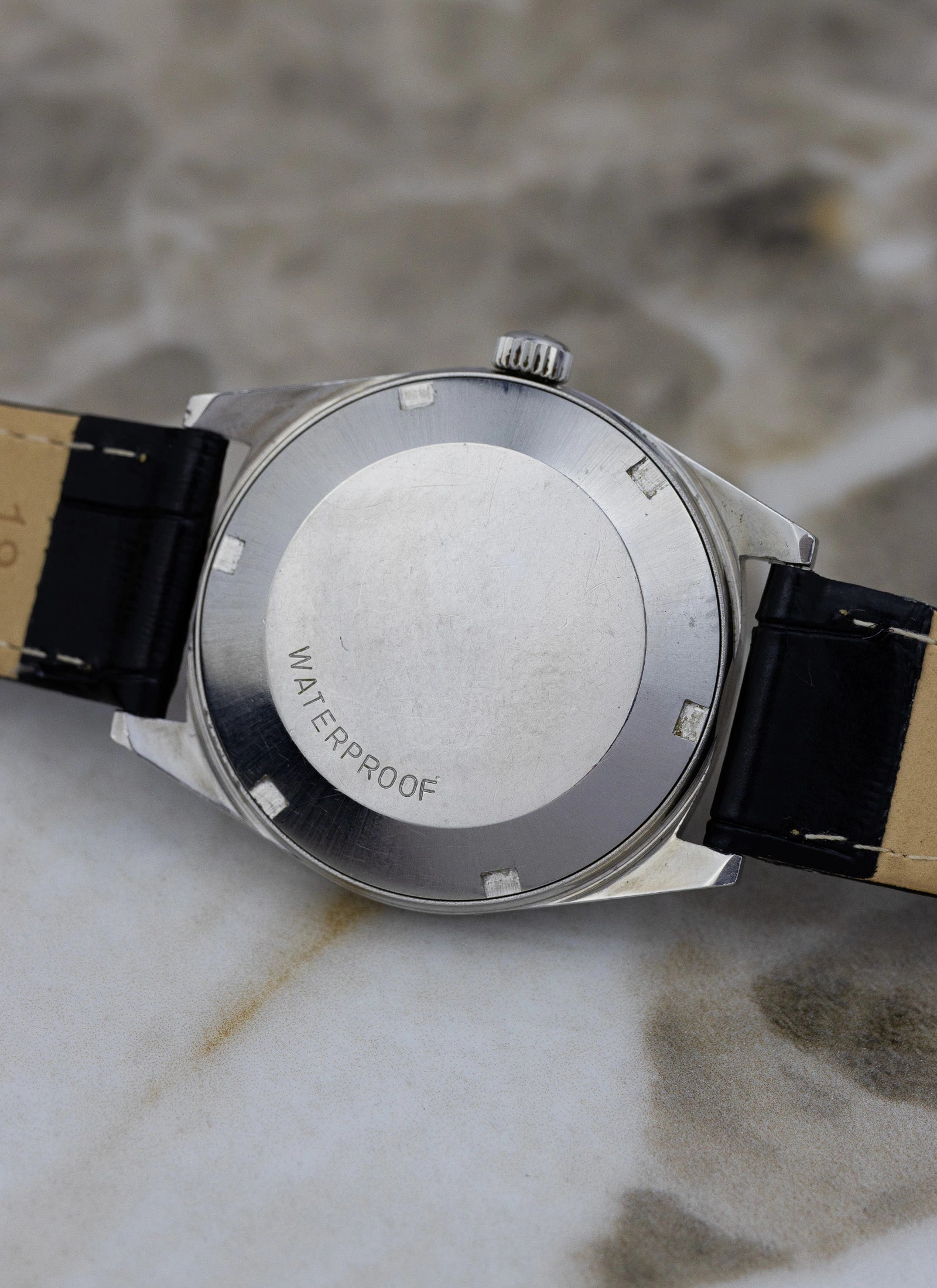 1968 Omega Geneve Black Dial 166.041 cal. 565 Serviced