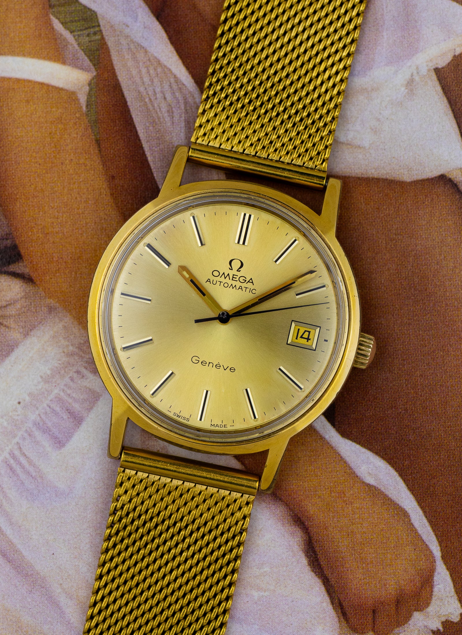 1973 Omega Geneve Automatic 166.0163 cal. 1012 Serviced