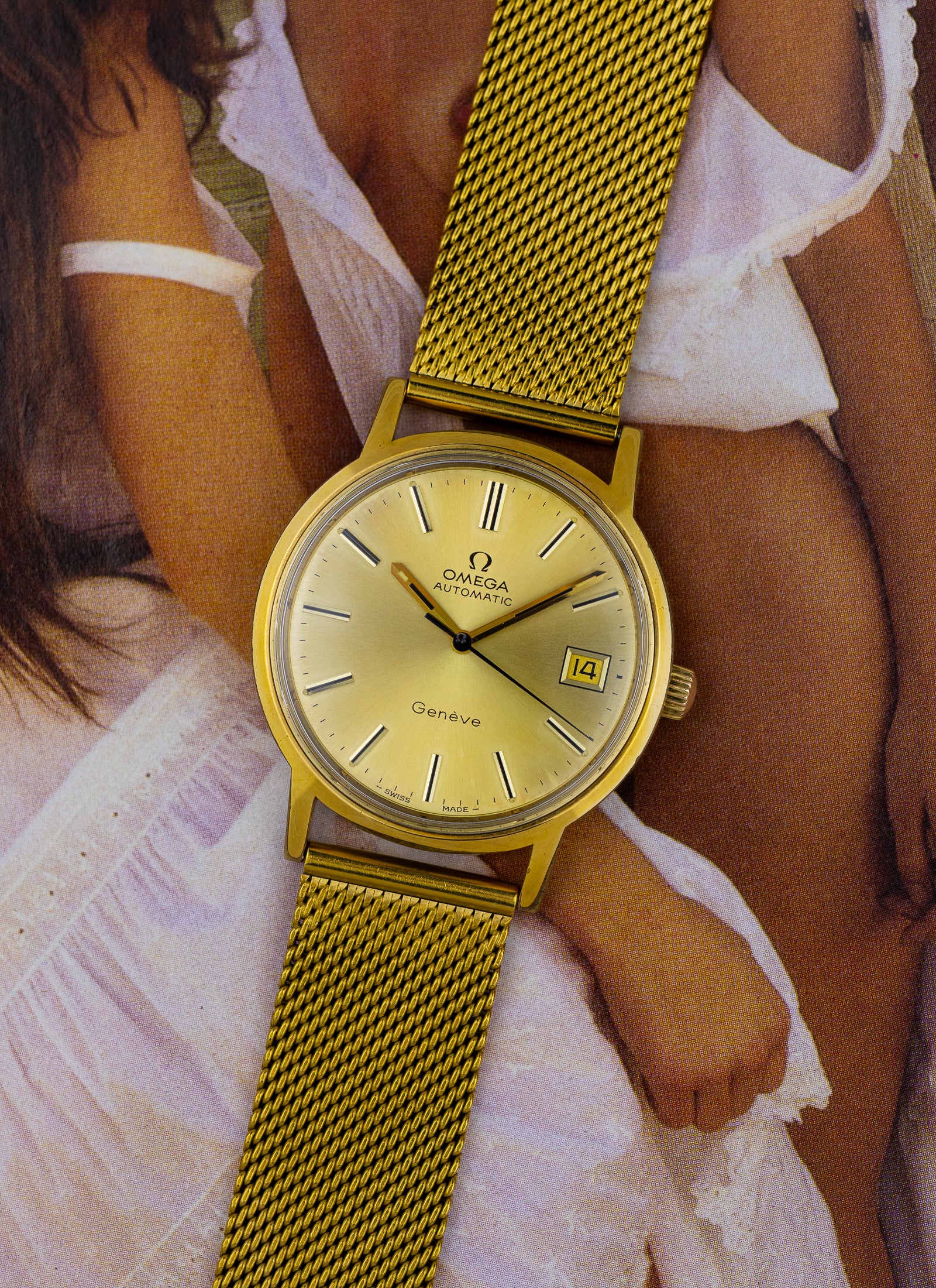 1973 Omega Geneve Automatic 166.0163 cal. 1012 Serviced