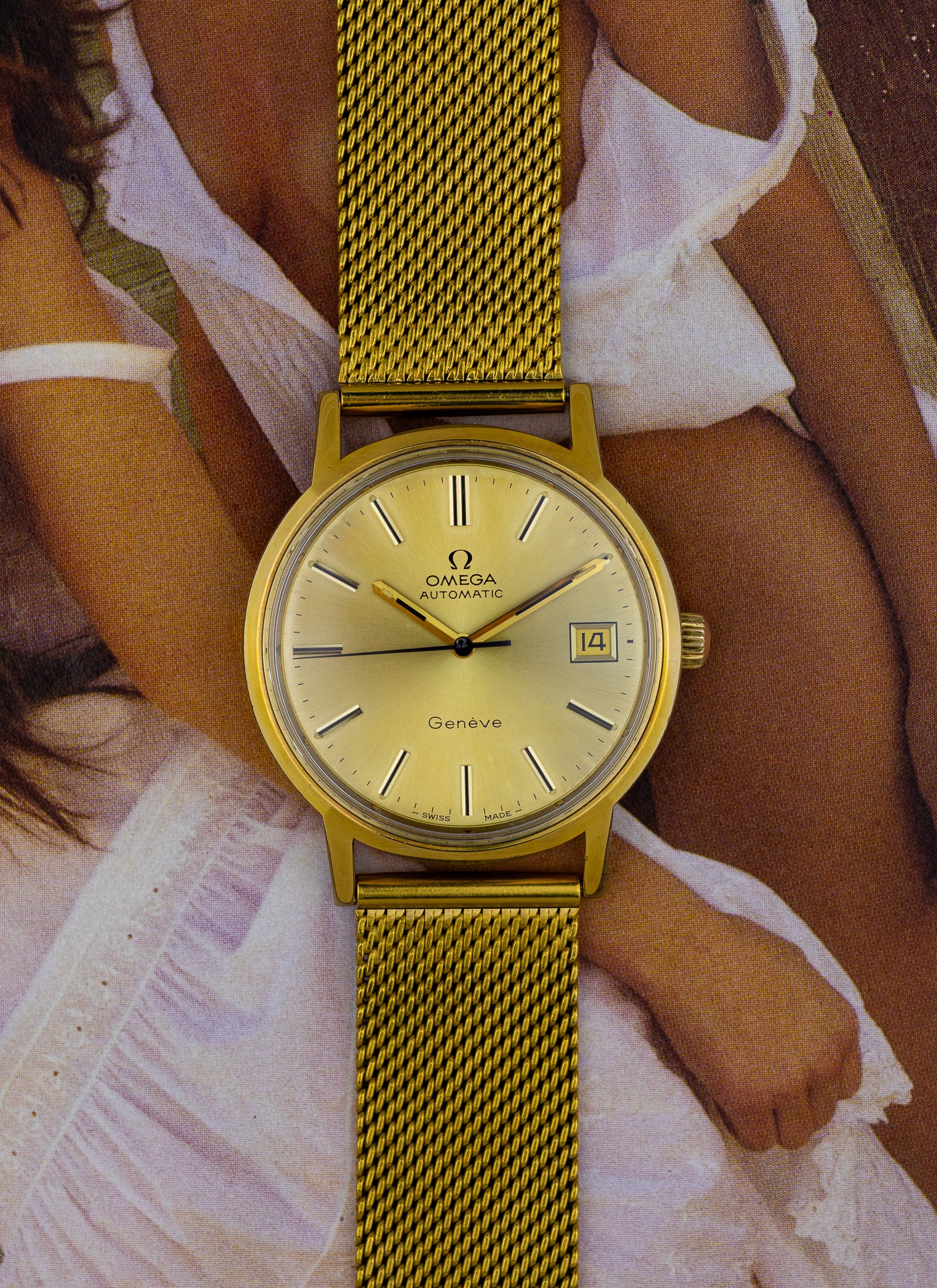 1973 Omega Geneve Automatic 166.0163 cal. 1012 Serviced