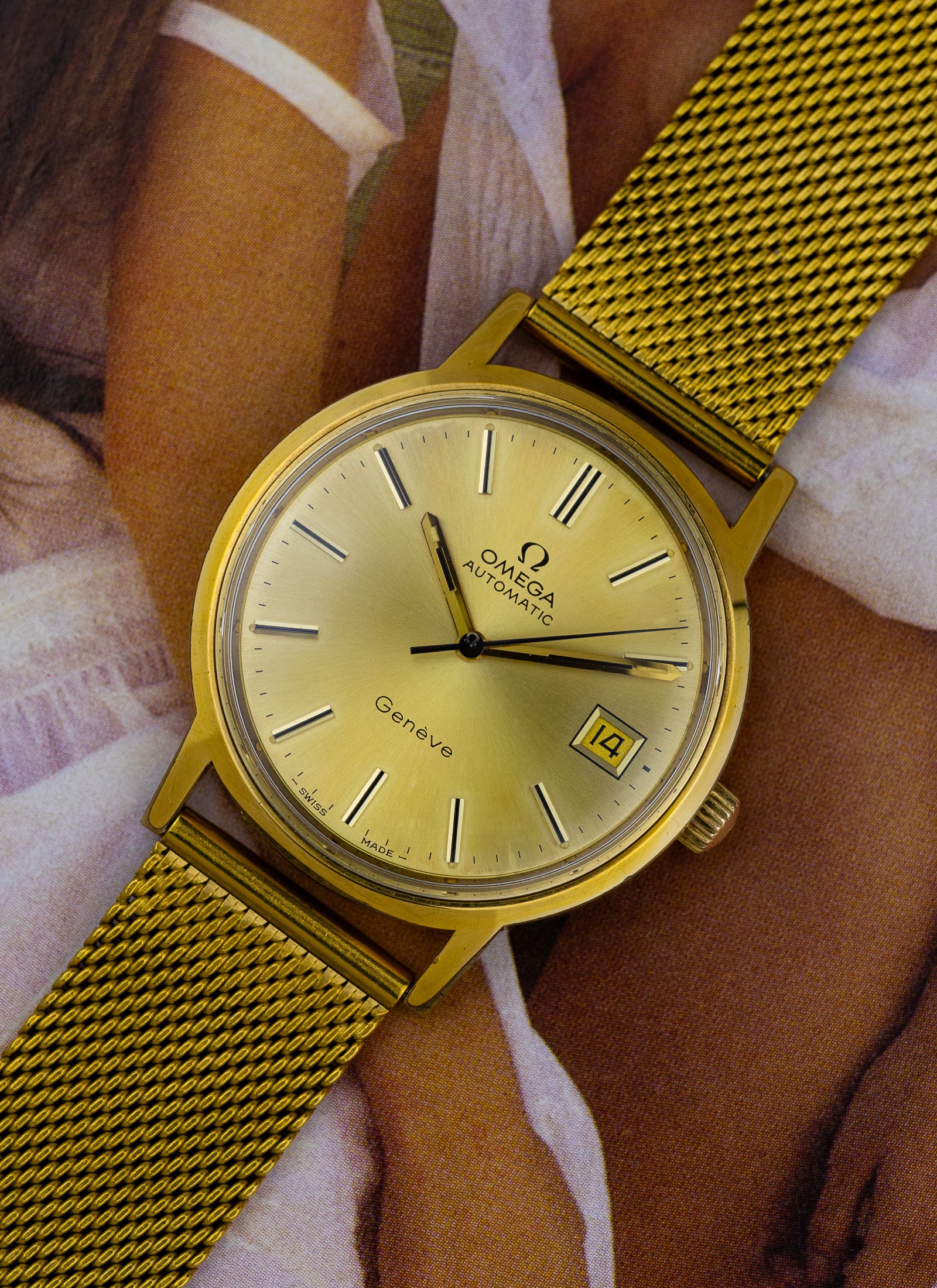 1973 Omega Geneve Automatic 166.0163 cal. 1012 Serviced