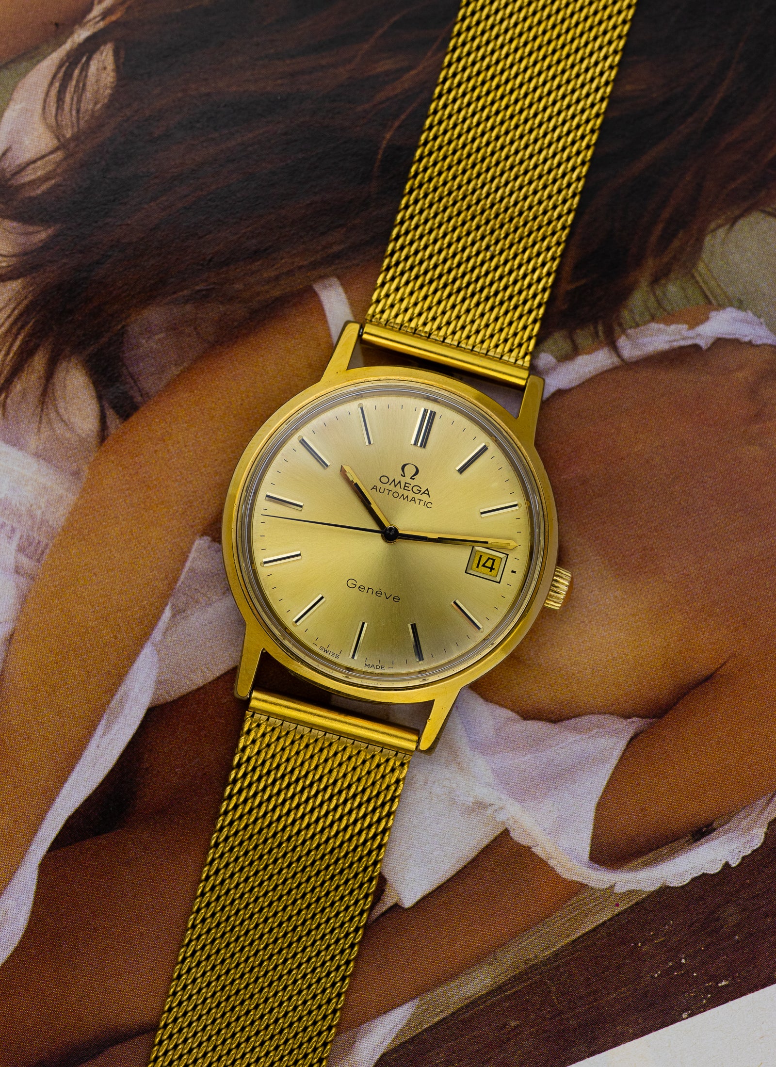 1973 Omega Geneve Automatic 166.0163 cal. 1012 Serviced