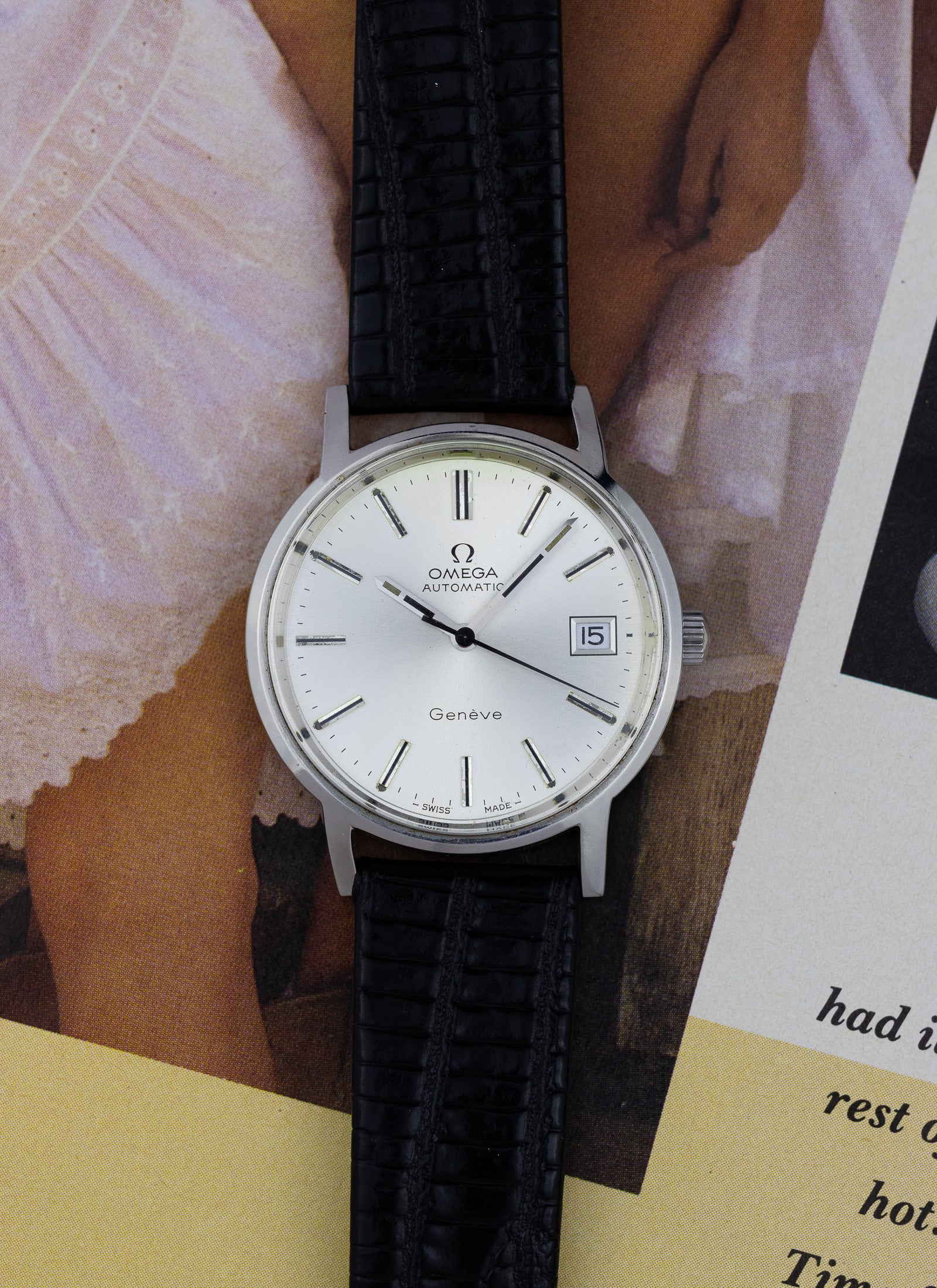 1973 Omega Geneve 166.0163 cal. 1012 Serviced