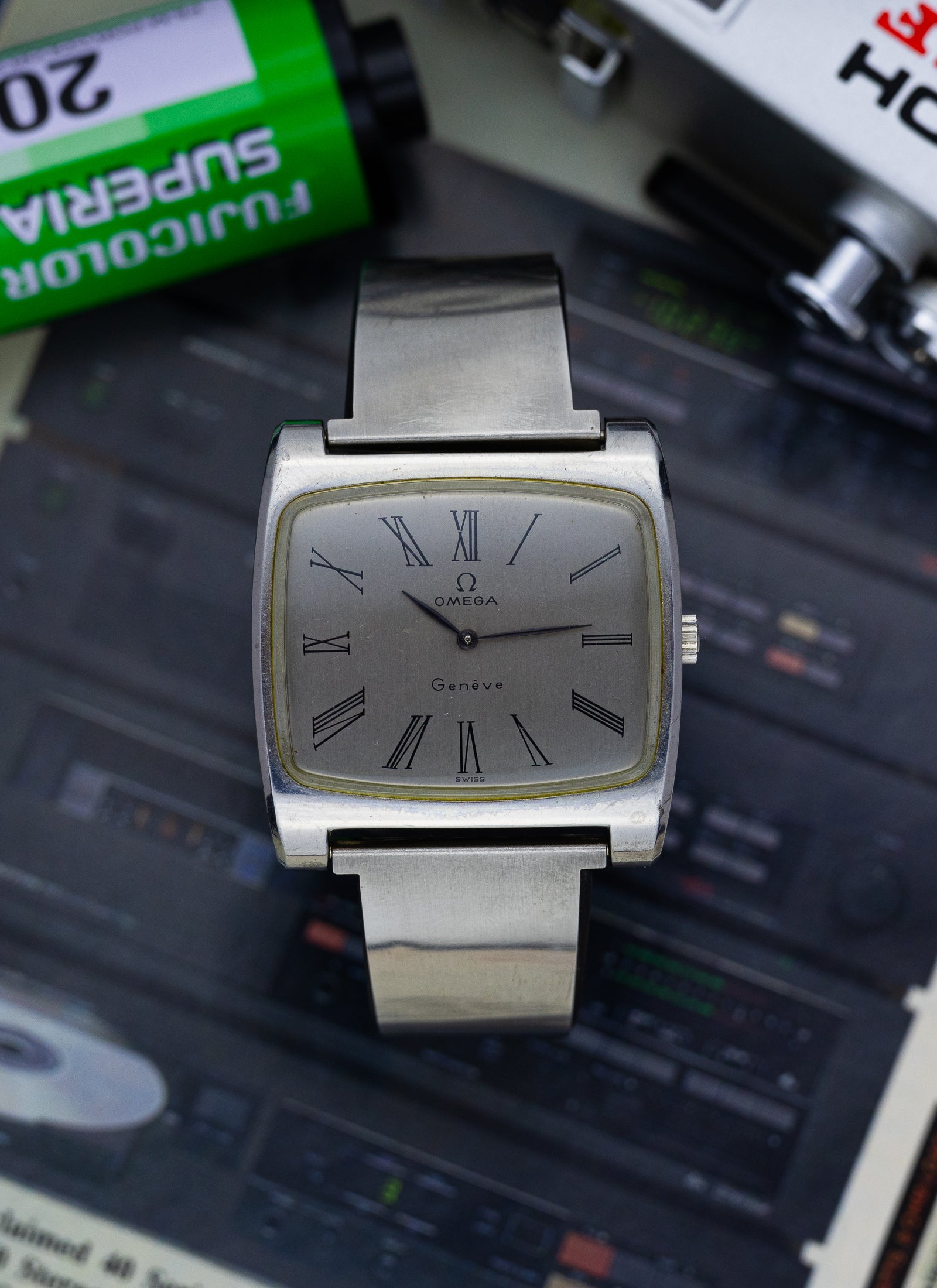 1973 Omega Geneve Square Roman DIal 111.0109 cal. 625 Serviced