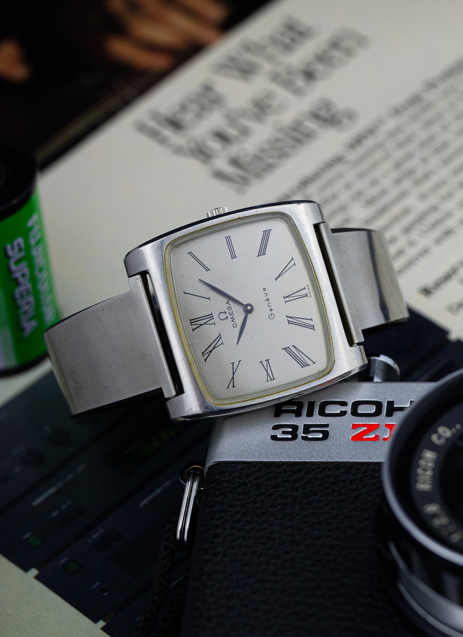 1973 Omega Geneve Square Roman DIal 111.0109 cal. 625 Serviced