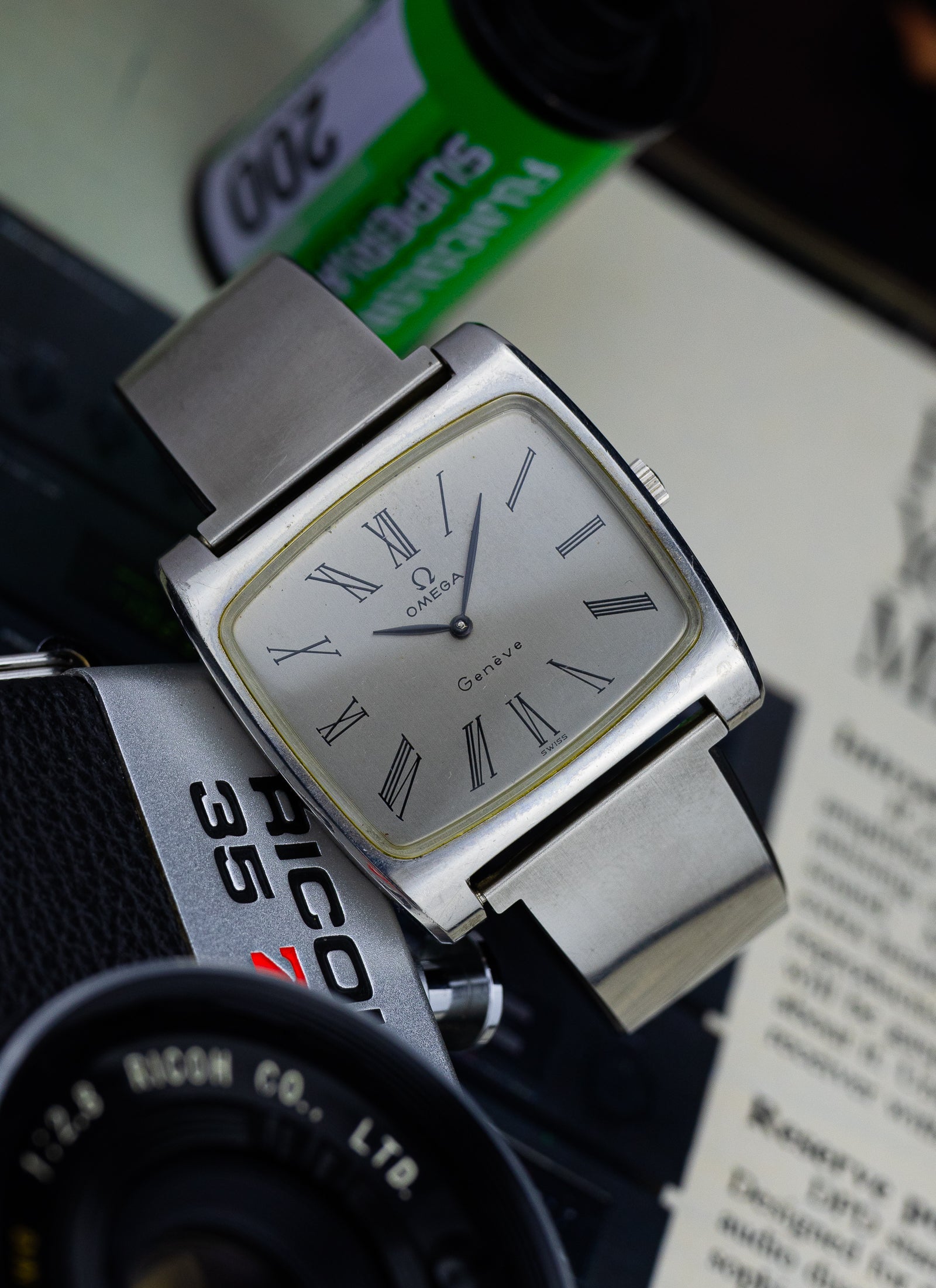 1973 Omega Geneve Square Roman DIal 111.0109 cal. 625 Serviced