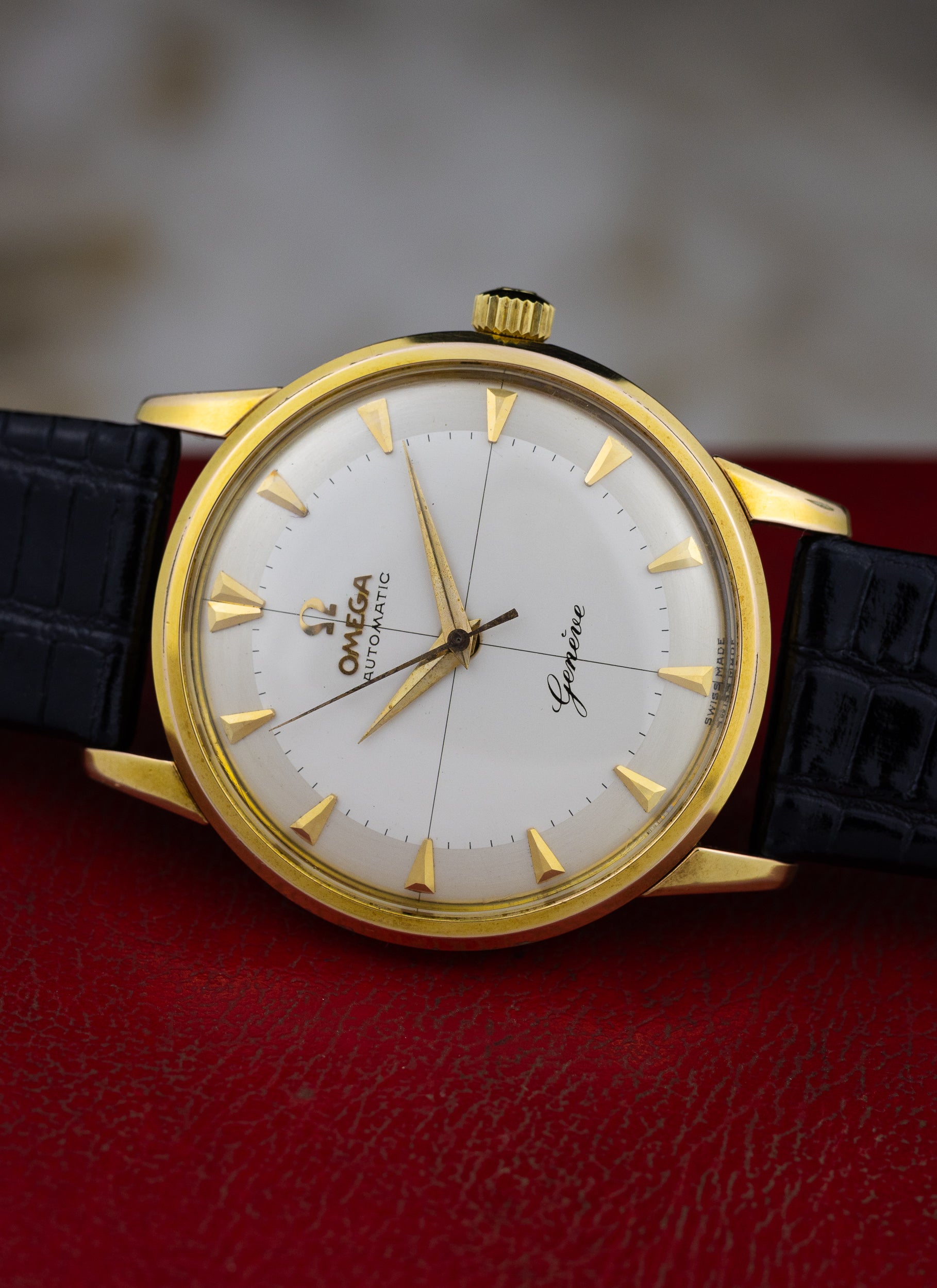 1959 Omega Geneve Crosshair Dial 14702 cal. 552 Box