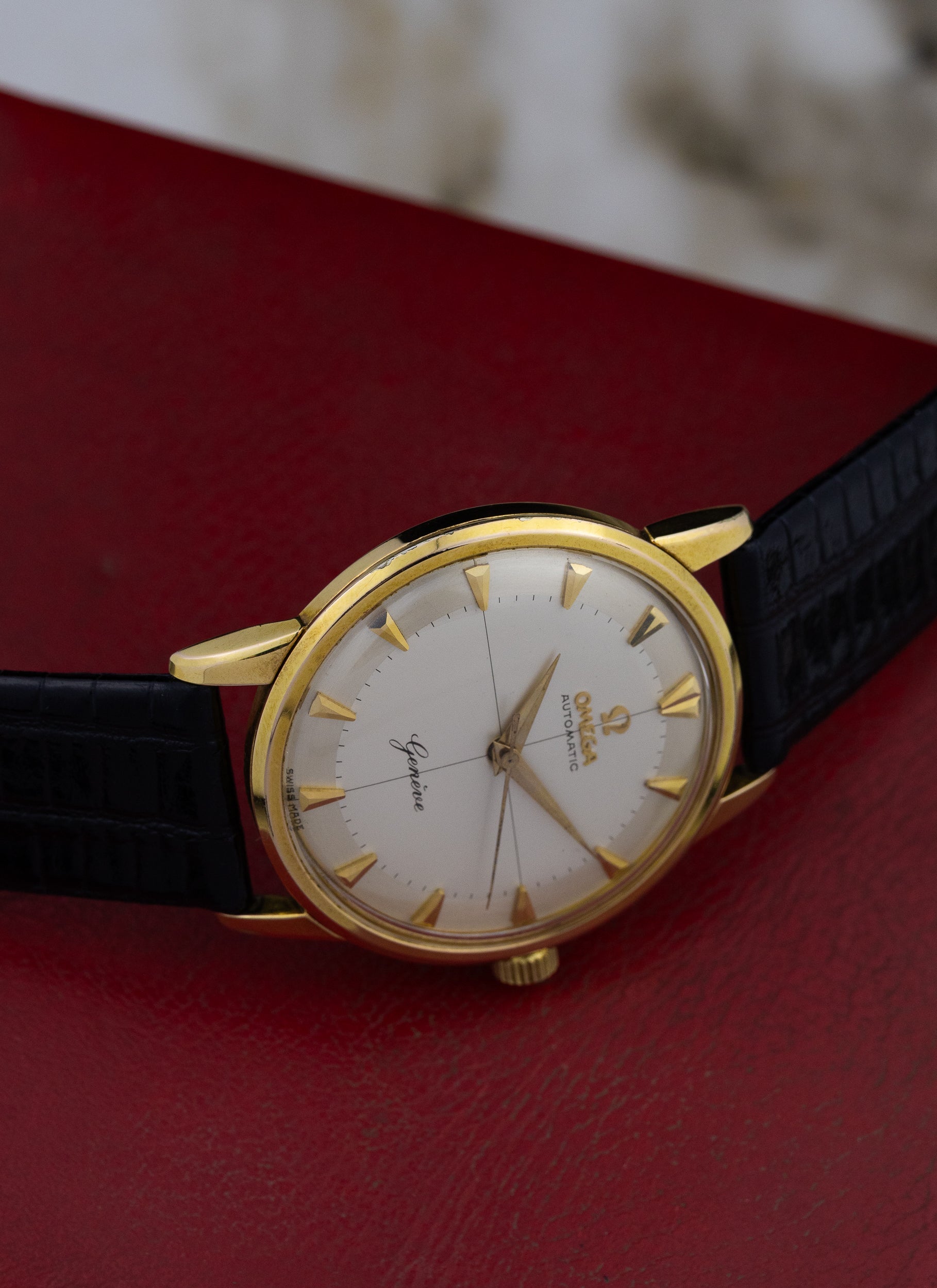 1959 Omega Geneve Crosshair Dial 14702 cal. 552 Box