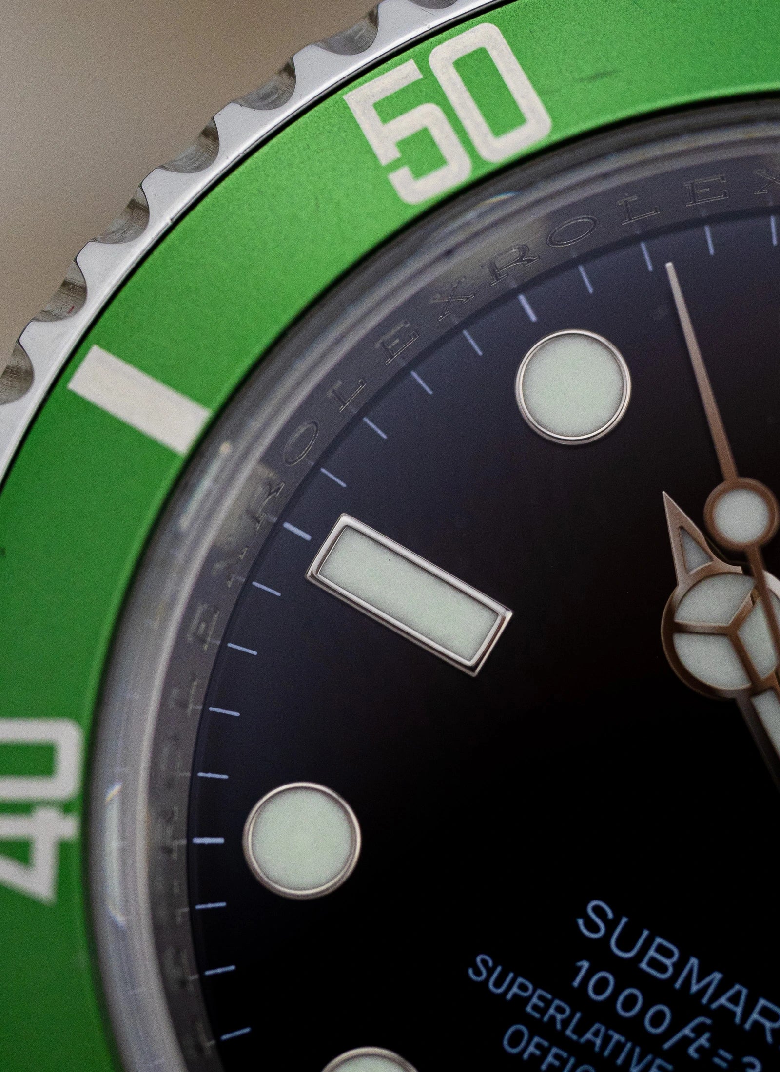 2008 Rolex Submariner Kermit Mark V 16610LV Box