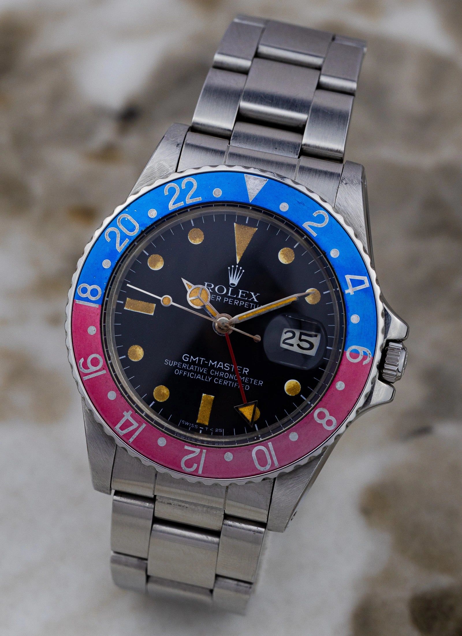 1982 Rolex GMT-Master Matte Dial Pepsi 16750
