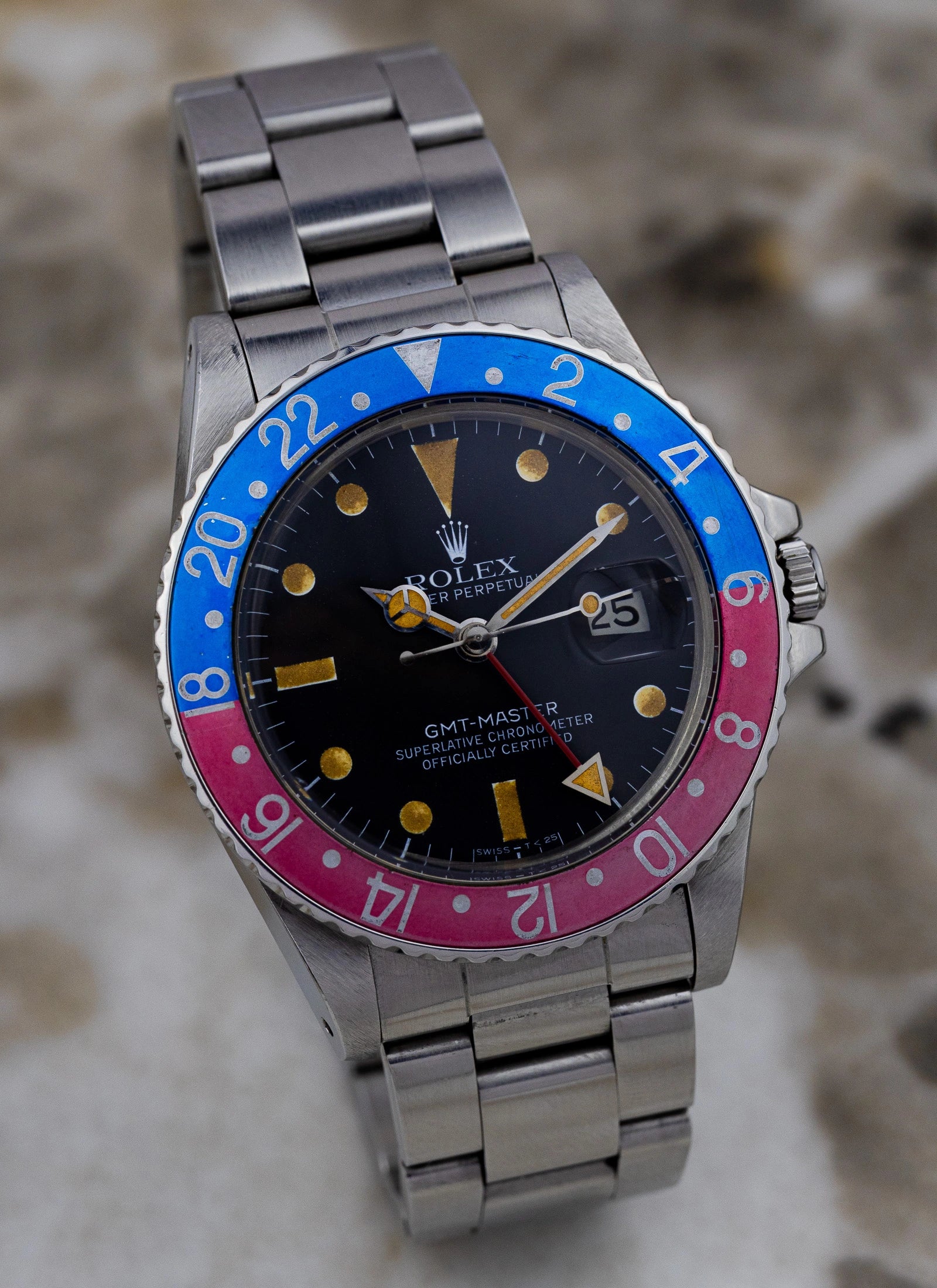 1982 Rolex GMT-Master Matte Dial Pepsi 16750