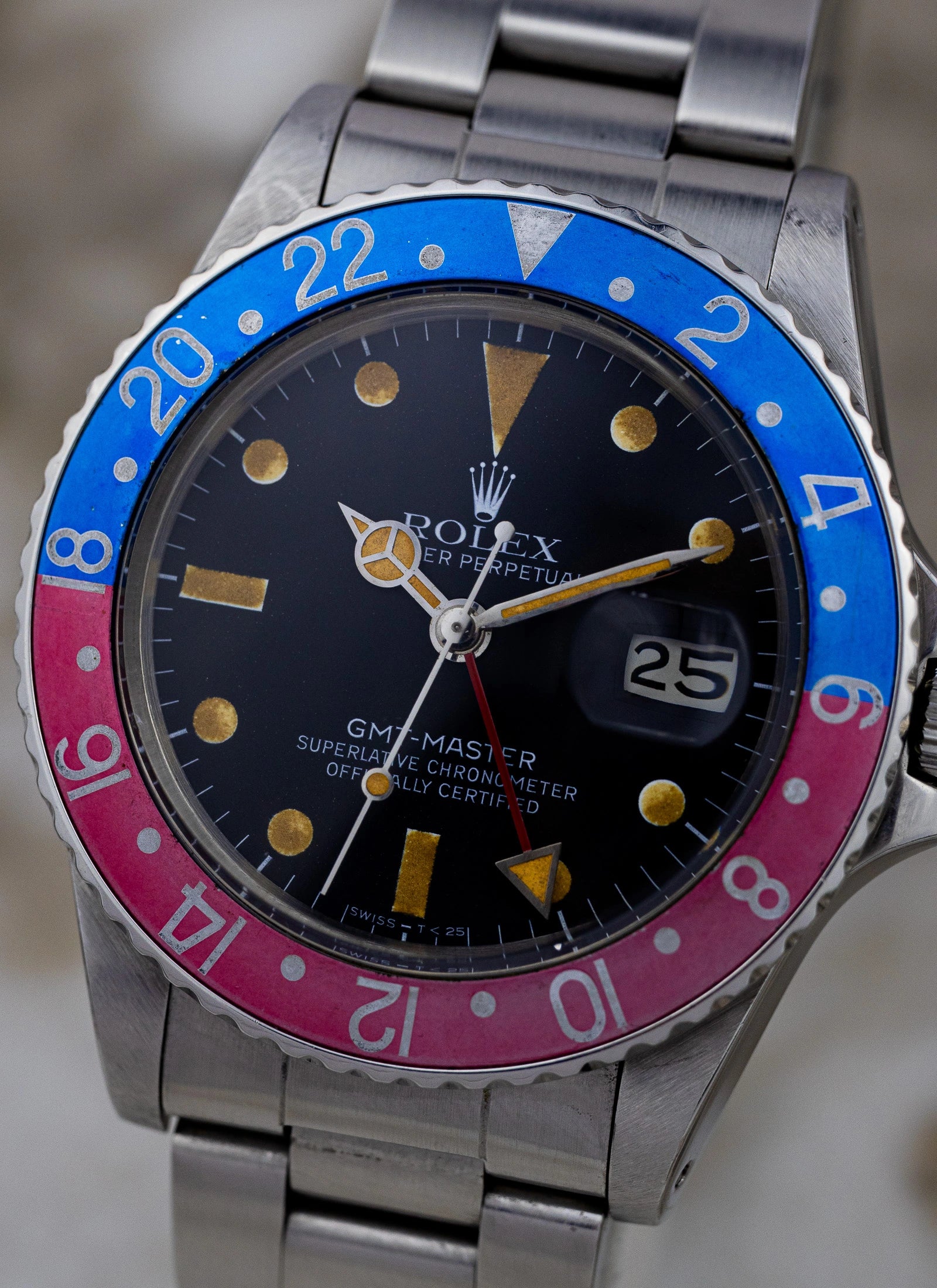 1982 Rolex GMT-Master Matte Dial Pepsi 16750