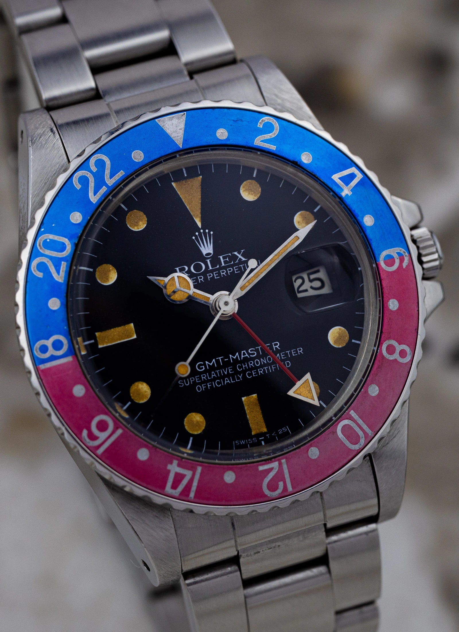 1982 Rolex GMT-Master Matte Dial Pepsi 16750