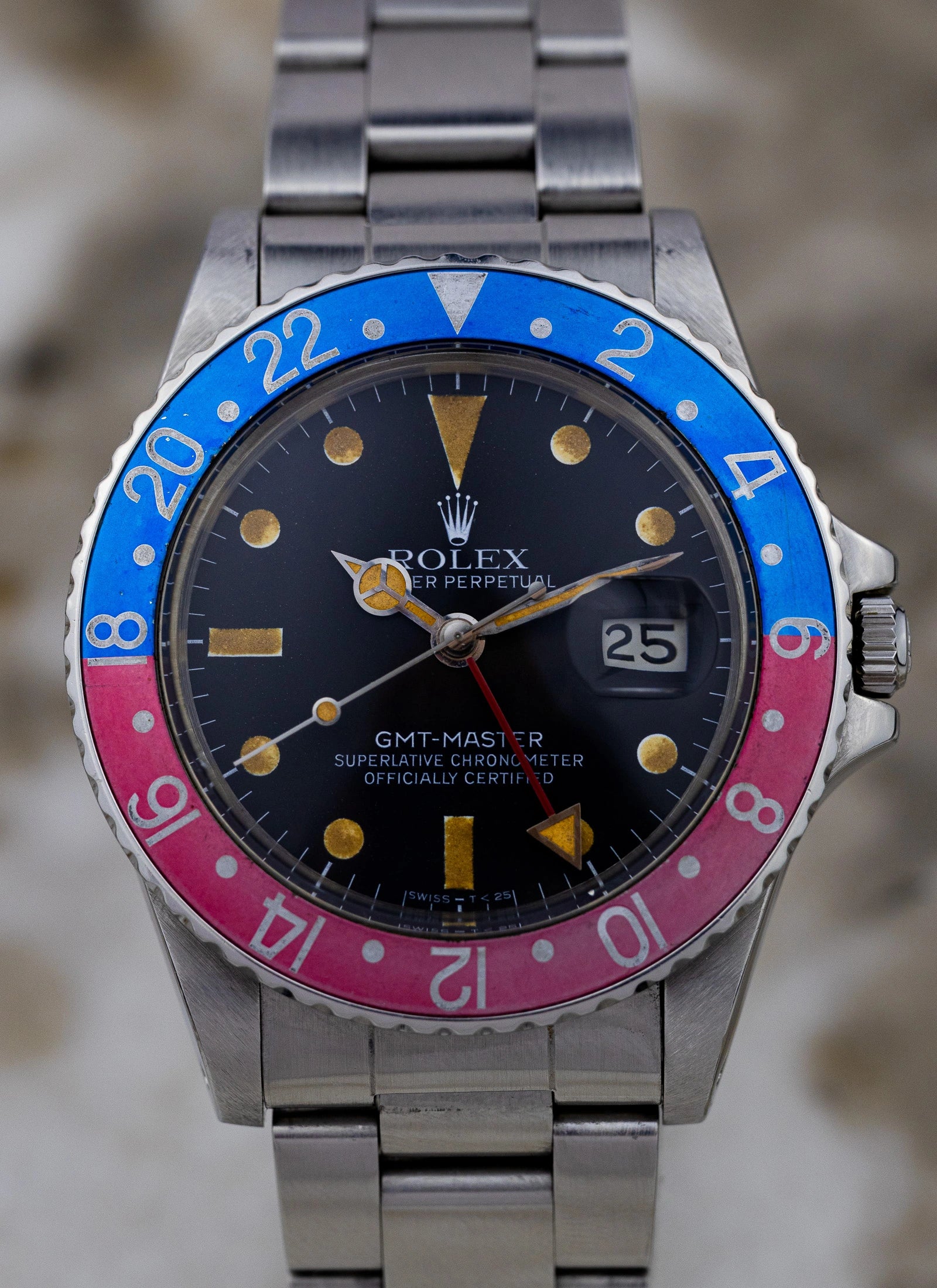 1982 Rolex GMT-Master Matte Dial Pepsi 16750