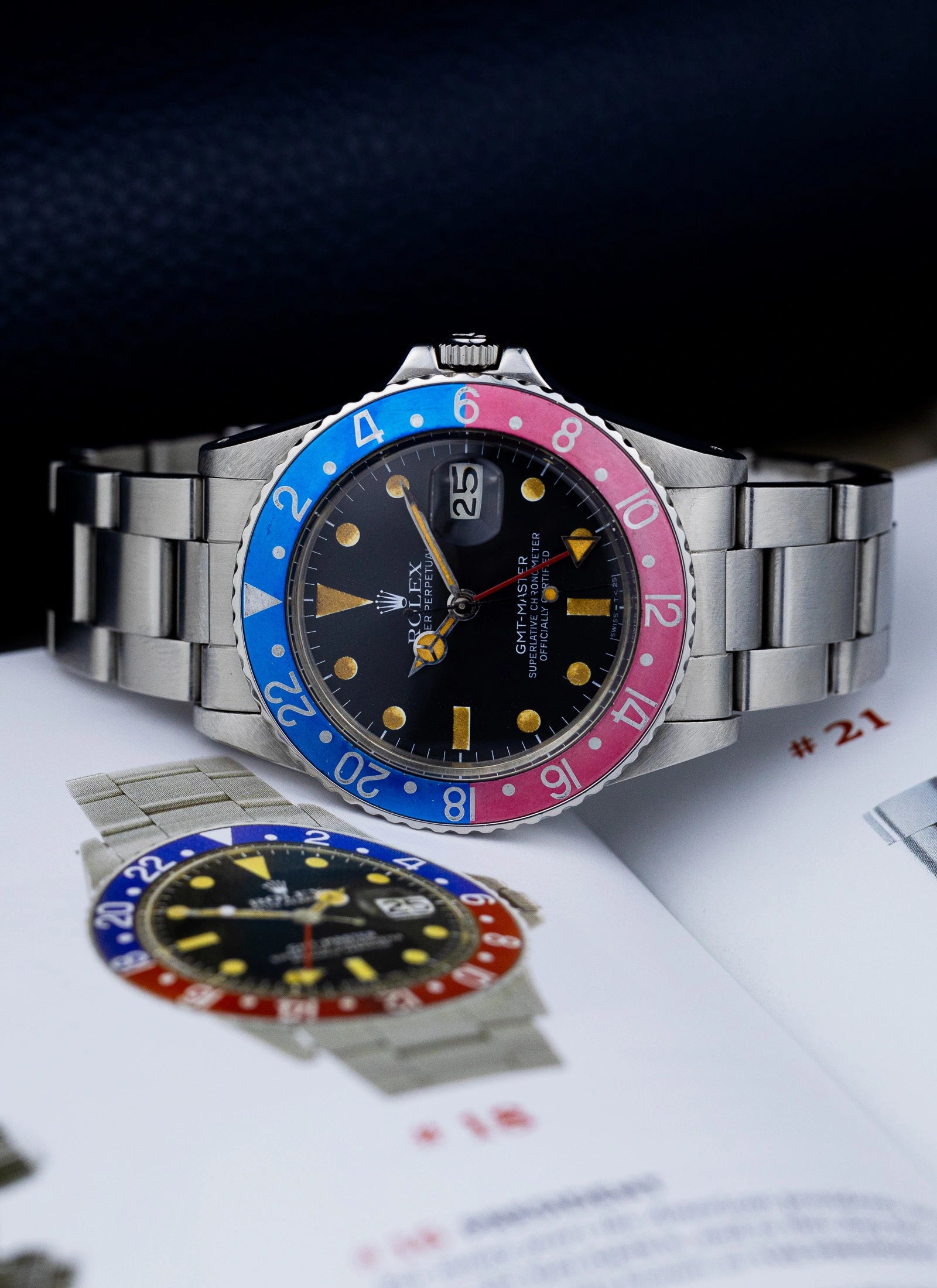 1982 Rolex GMT-Master Matte Dial Pepsi 16750