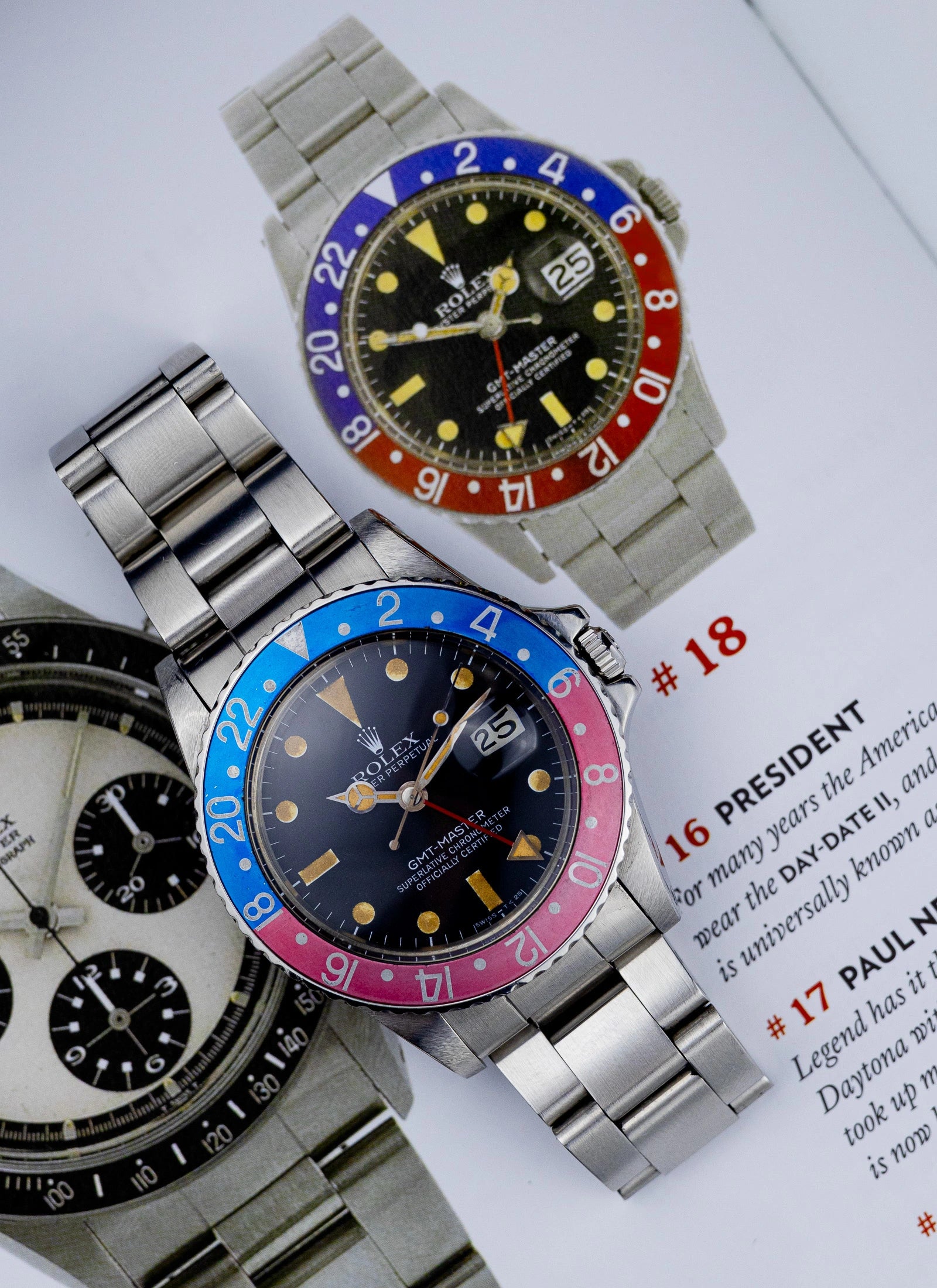 1982 Rolex GMT-Master Matte Dial Pepsi 16750