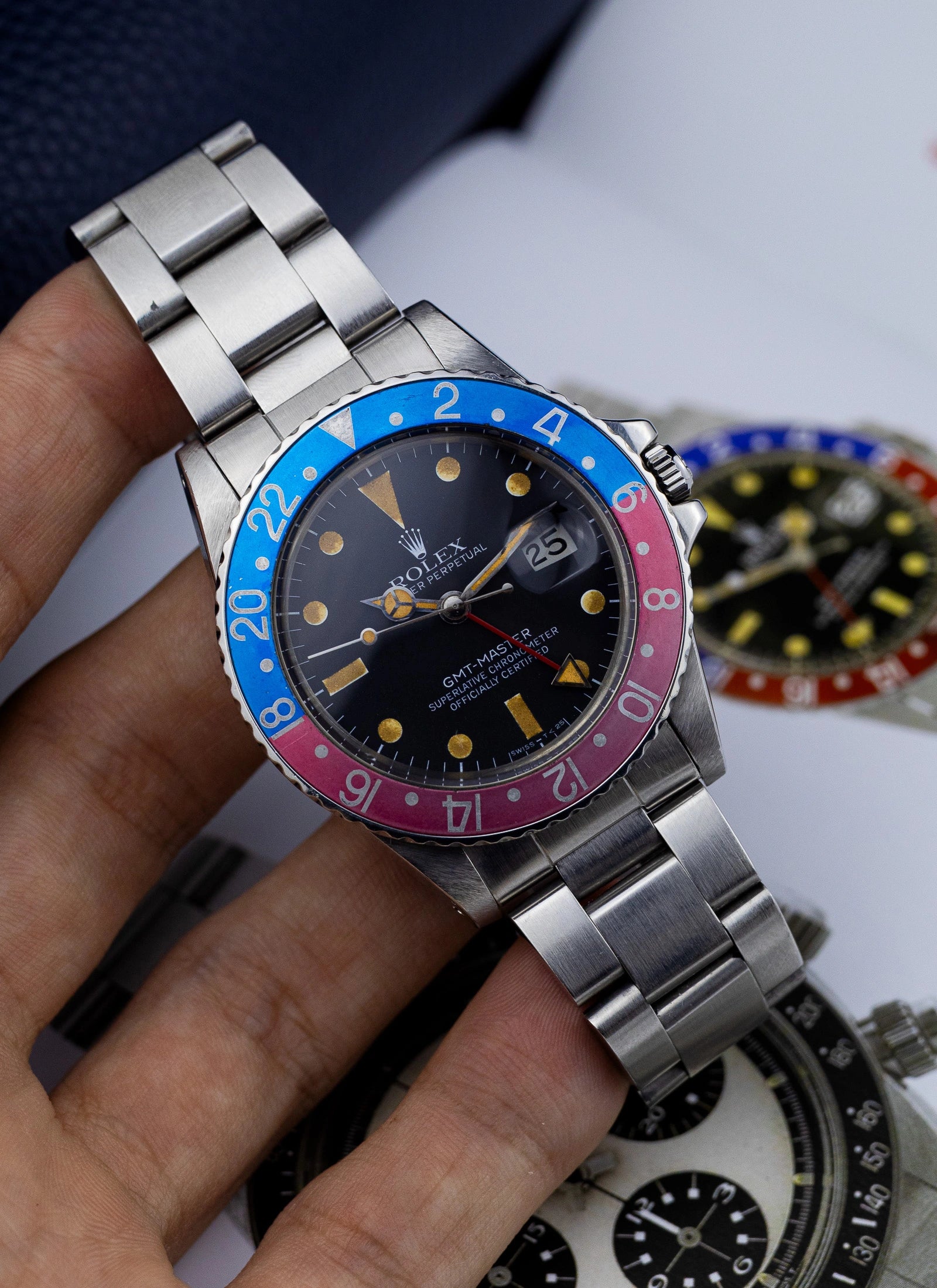 1982 Rolex GMT-Master Matte Dial Pepsi 16750