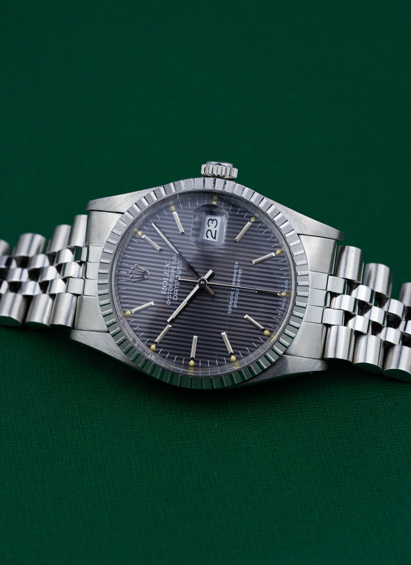 1984 Rolex Datejust 16030 Tapestry Dial Box