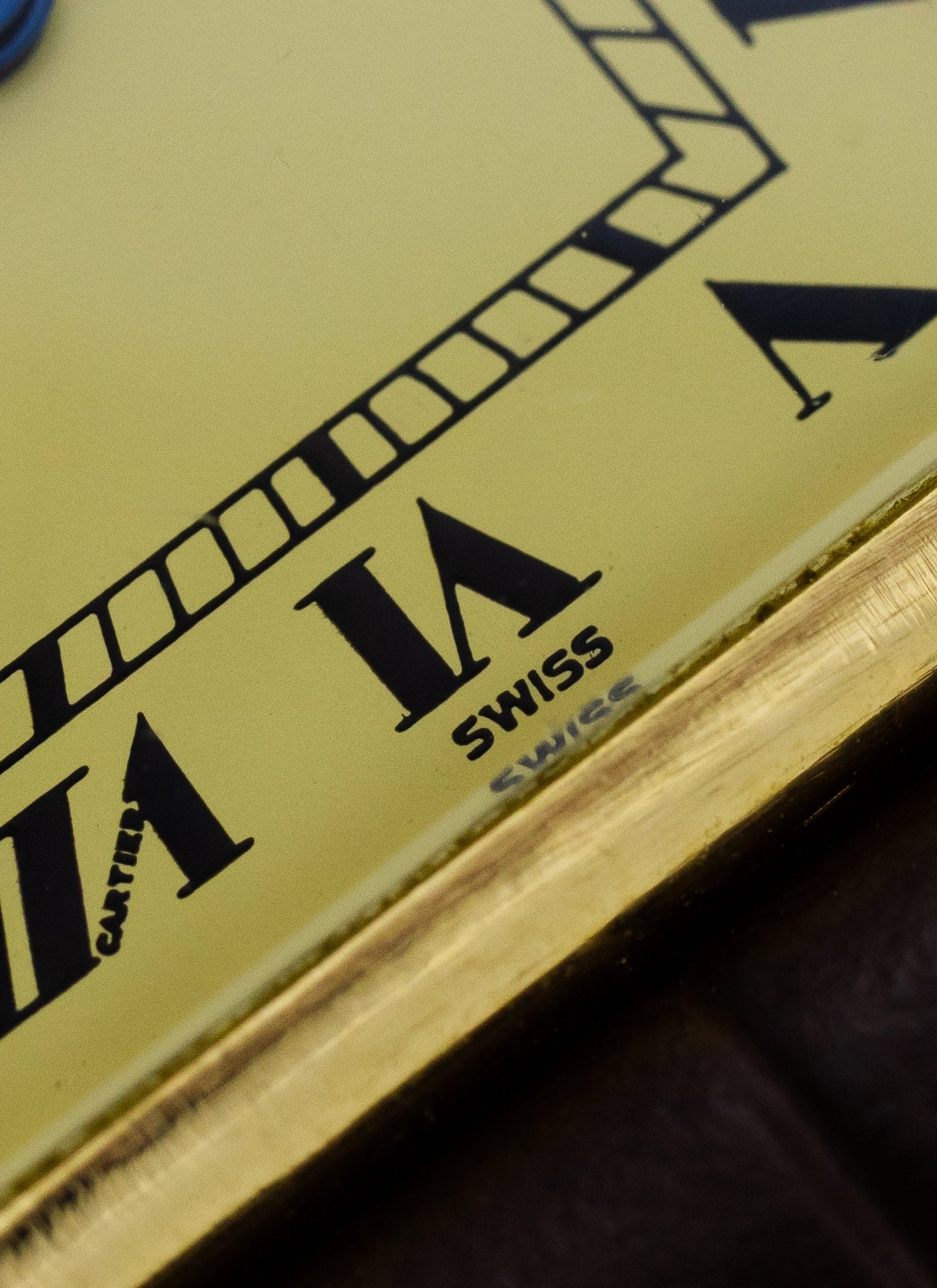 1980s Lady Cartier Must Tank Ivory Manual Winding