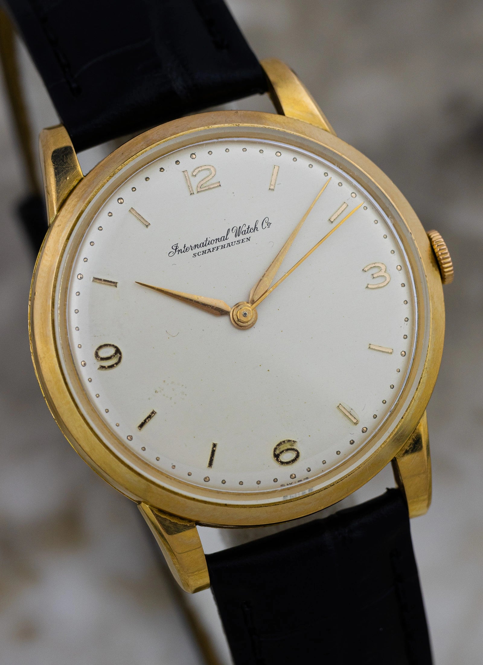 1950s 18K IWC Schaffhausen Cal. 89