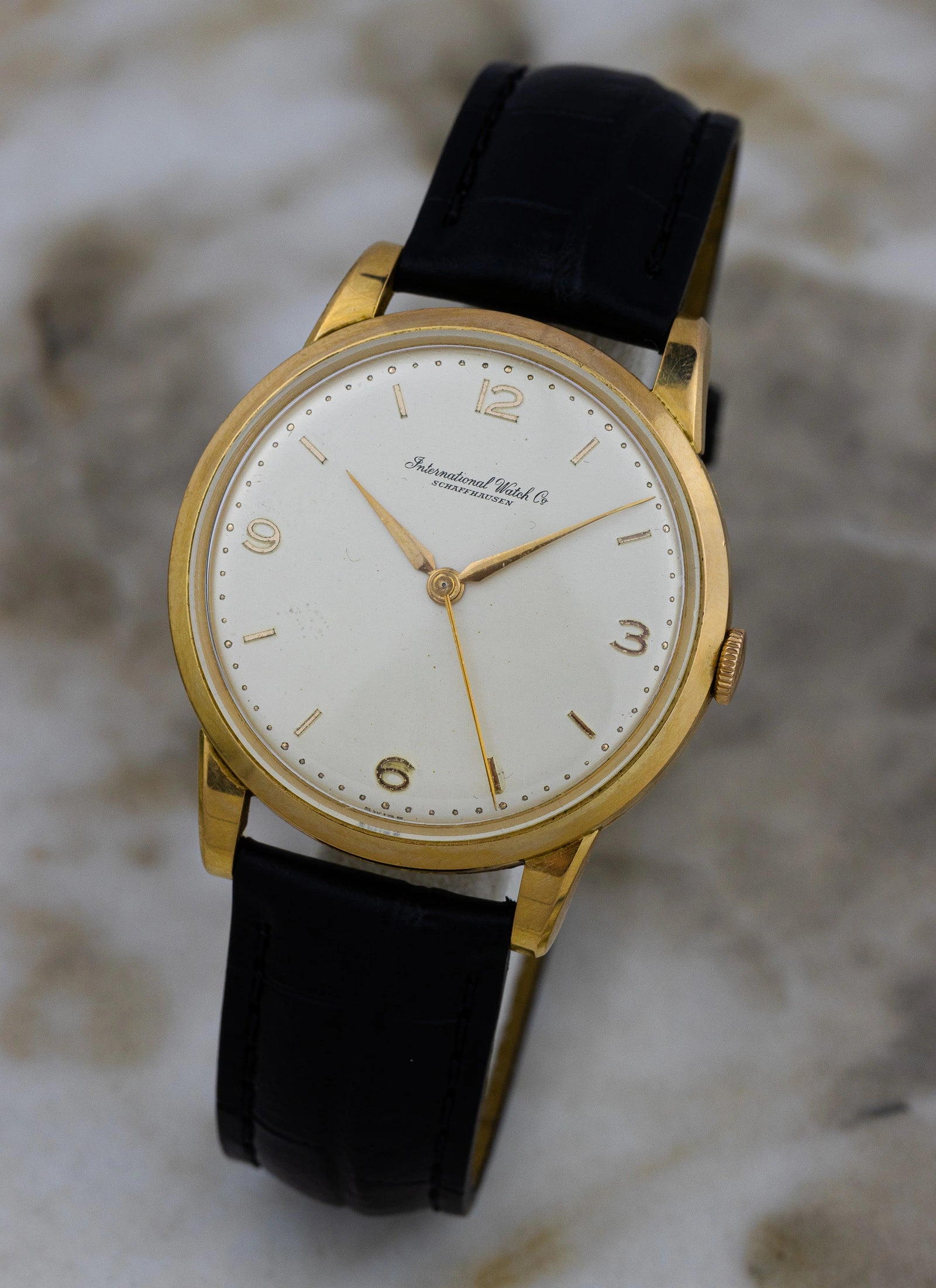 1950s 18K IWC Schaffhausen Cal. 89