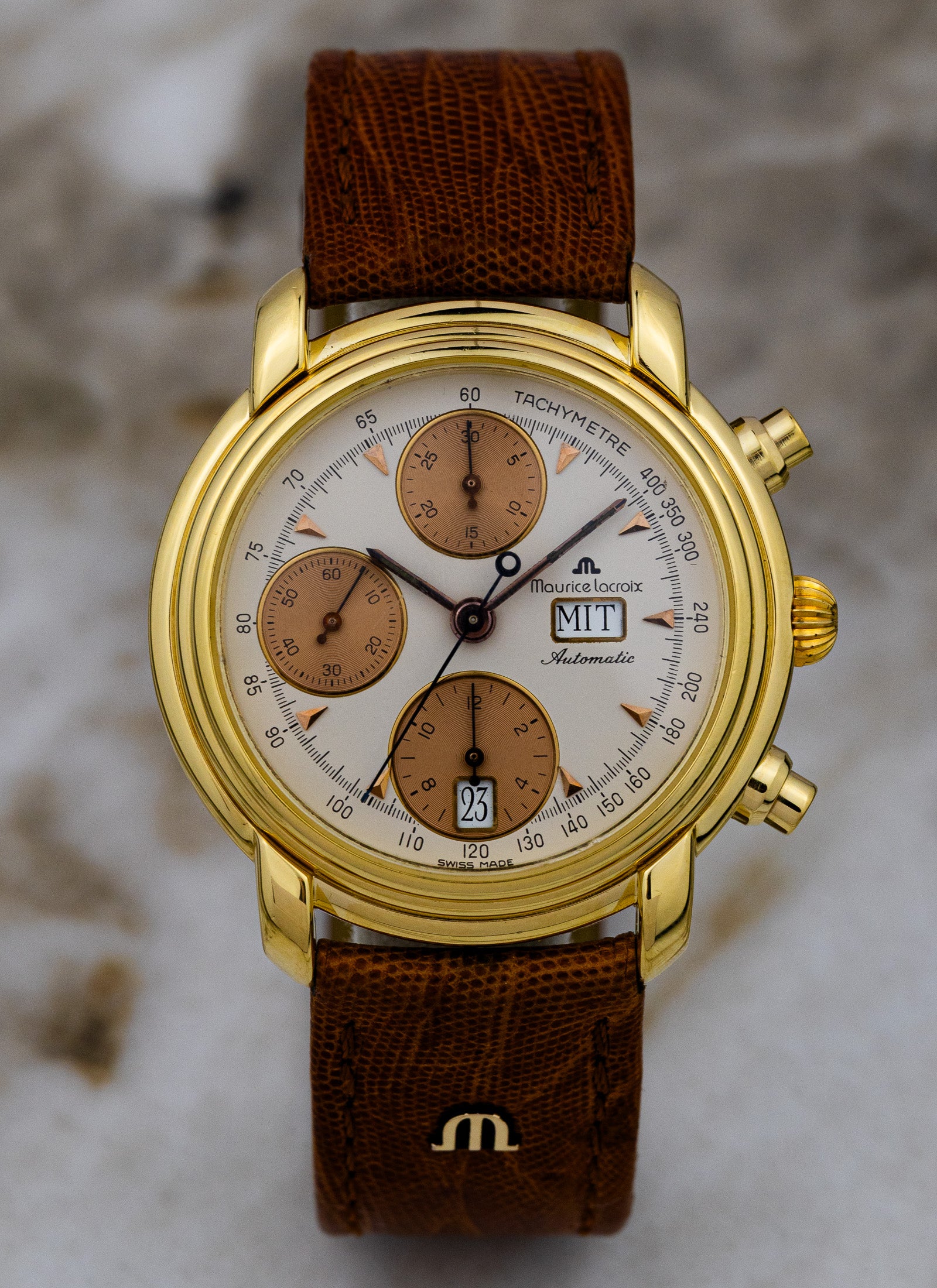 1991 Maurice Lacroix Chronograph Ref. 39353 Cal. 7750