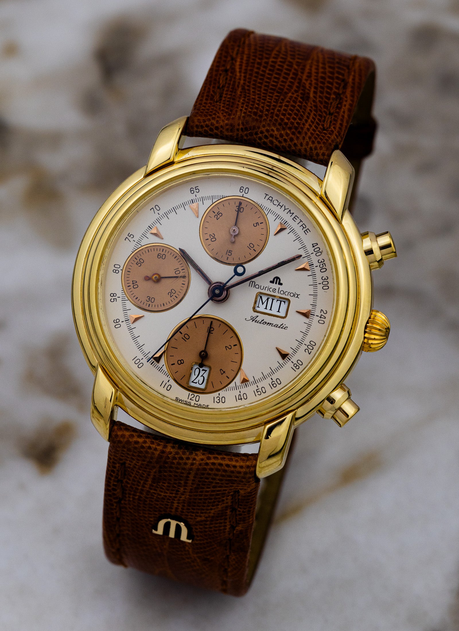 1991 Maurice Lacroix Chronograph Ref. 39353 Cal. 7750