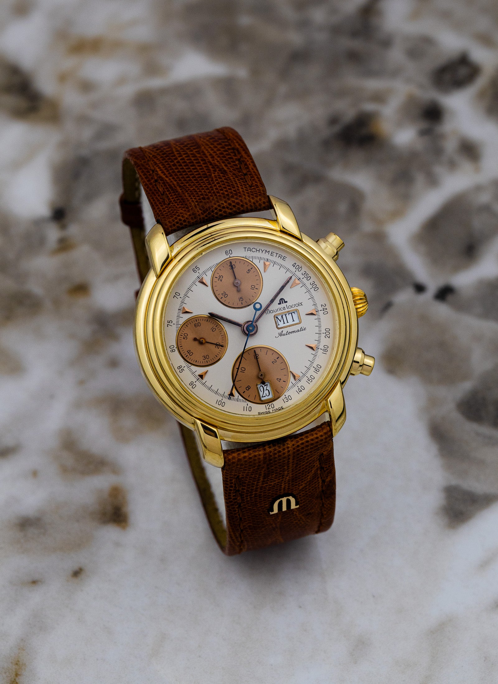 1991 Maurice Lacroix Chronograph Ref. 39353 Cal. 7750