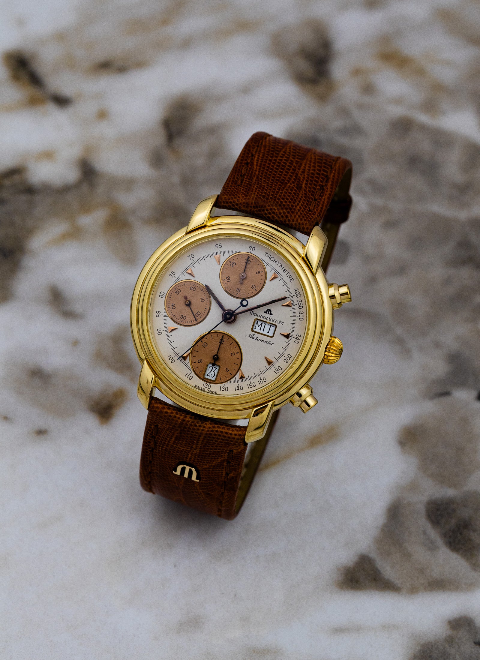 1991 Maurice Lacroix Chronograph Ref. 39353 Cal. 7750
