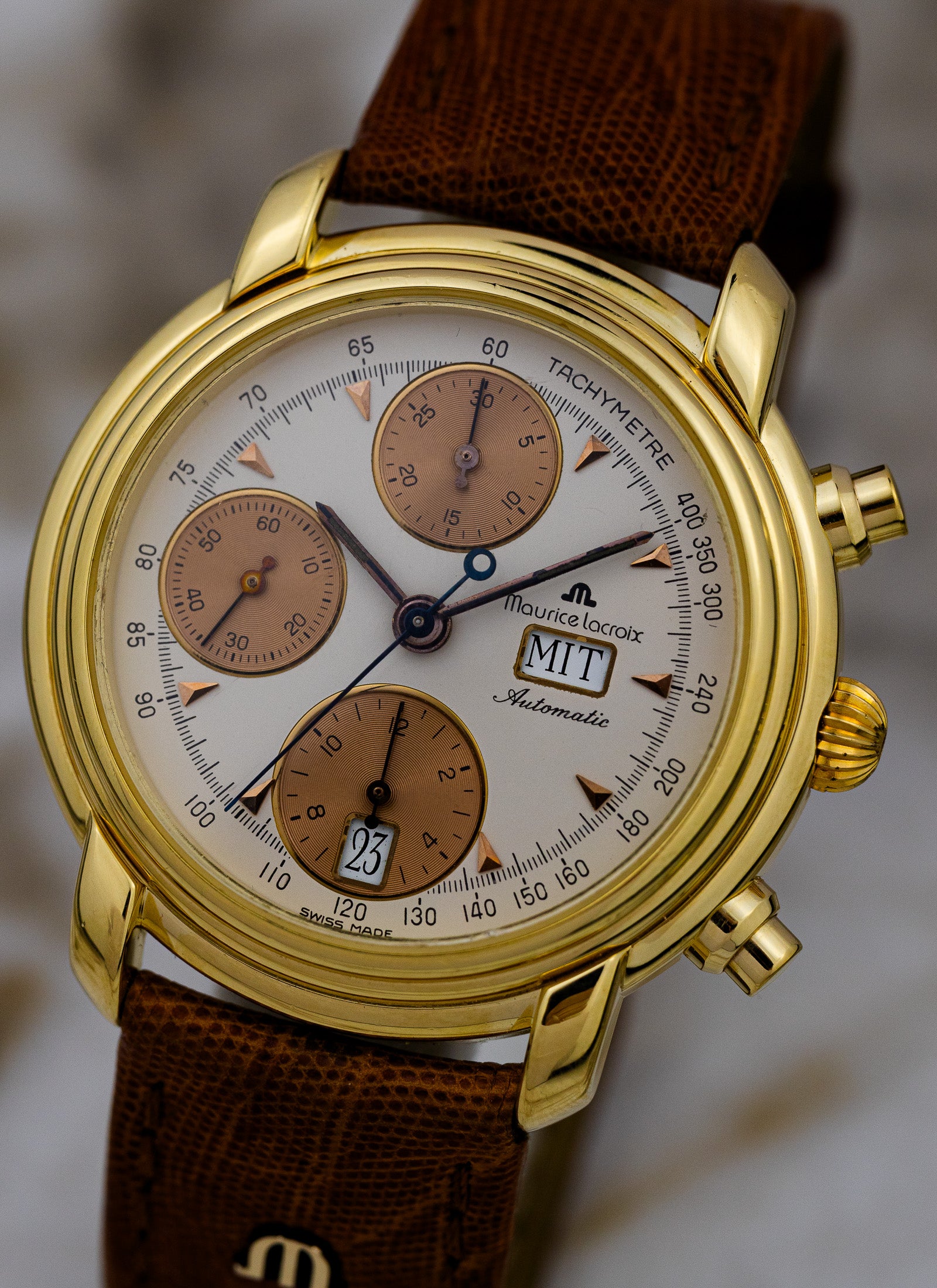 1991 Maurice Lacroix Chronograph Ref. 39353 Cal. 7750