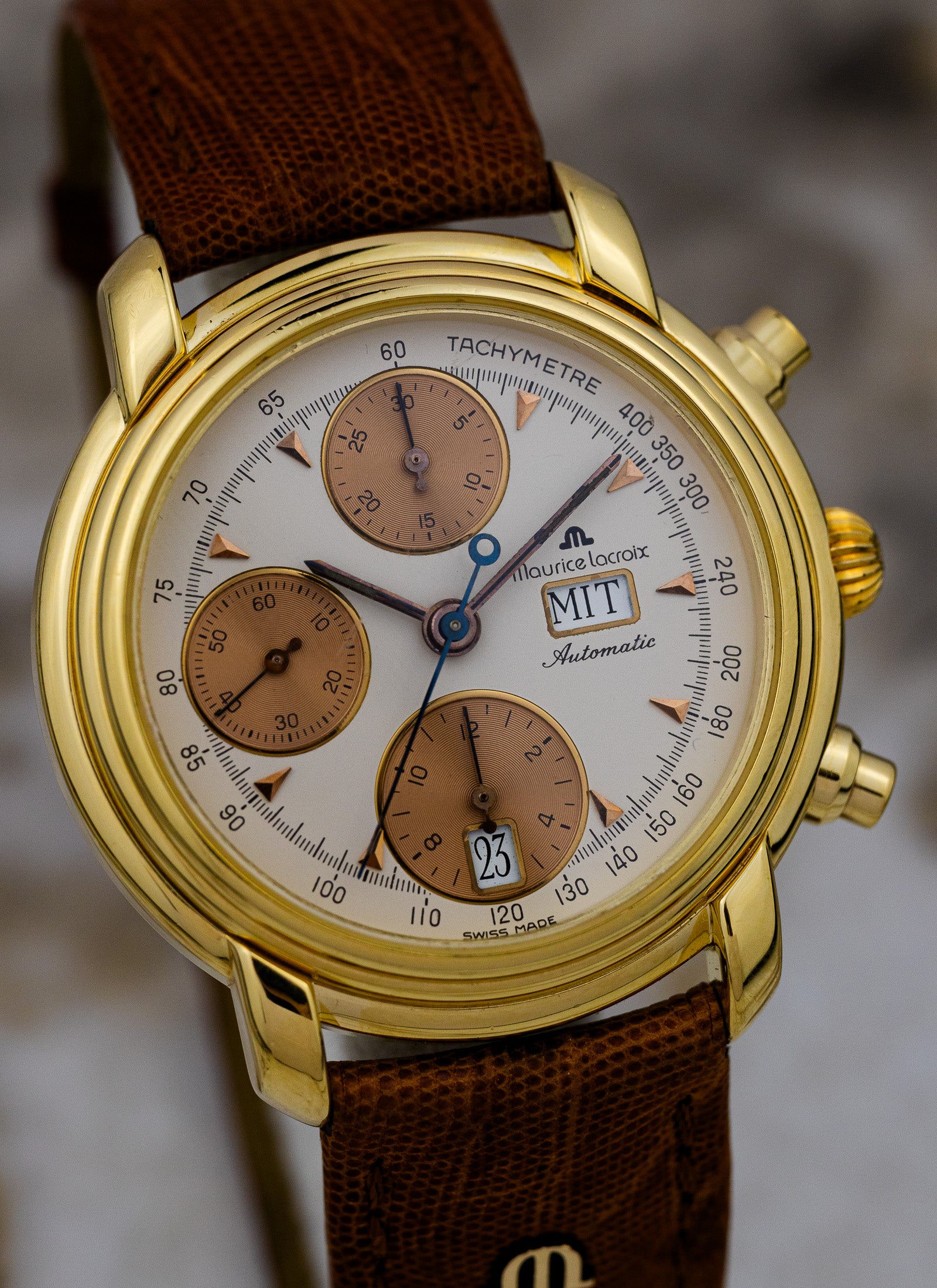 1991 Maurice Lacroix Chronograph Ref. 39353 Cal. 7750