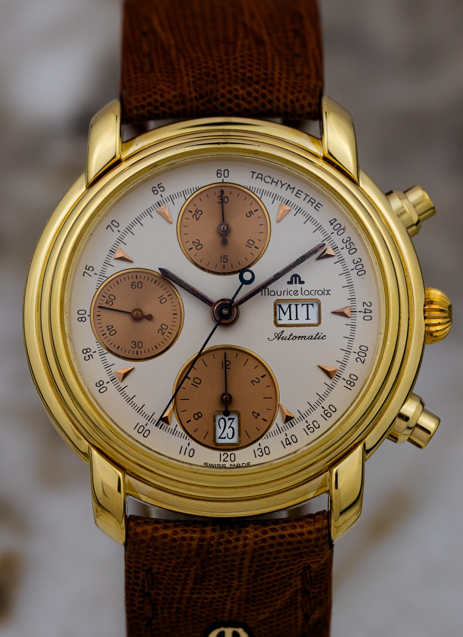 1991 Maurice Lacroix Chronograph Ref. 39353 Cal. 7750