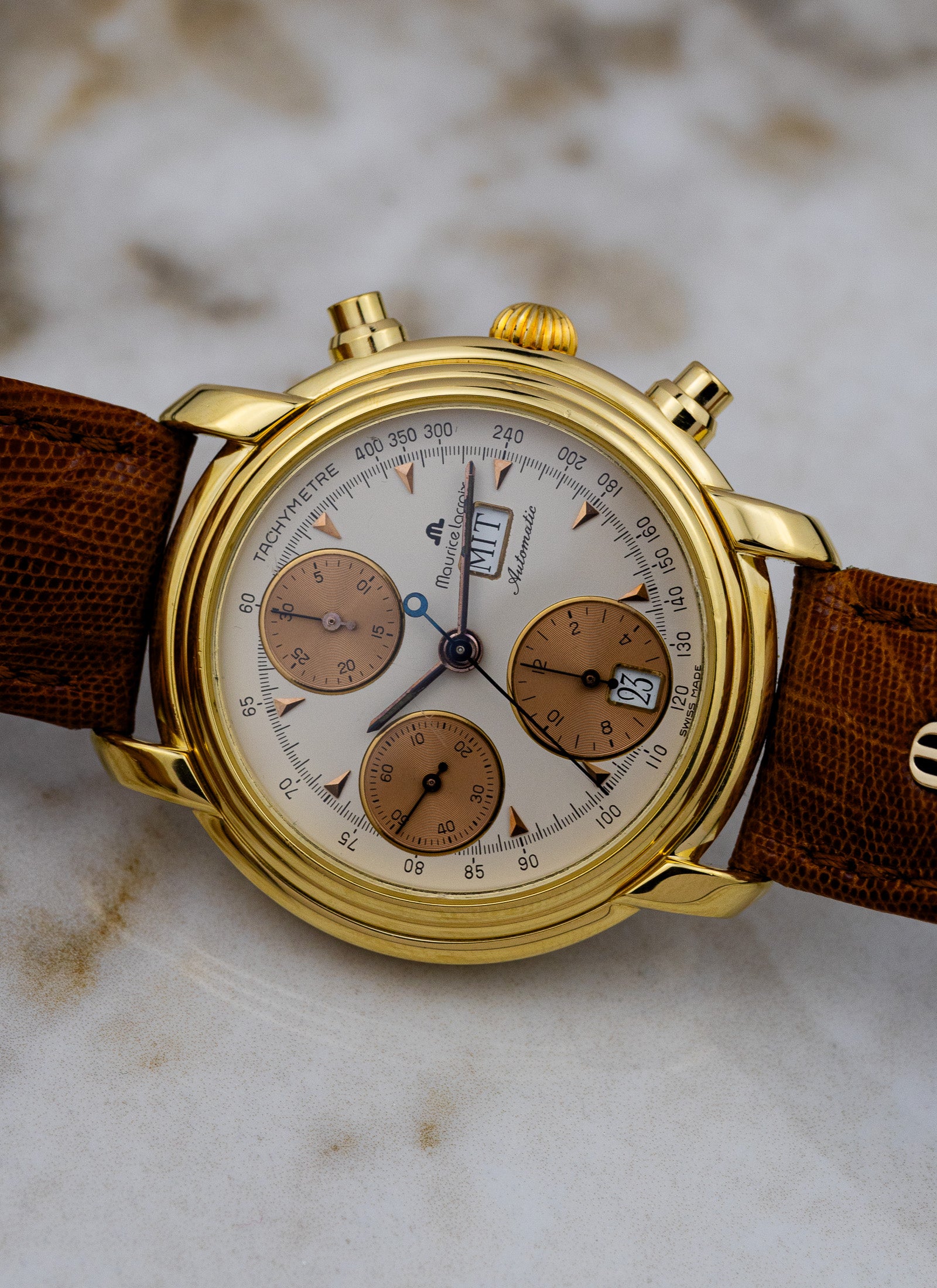 1991 Maurice Lacroix Chronograph Ref. 39353 Cal. 7750