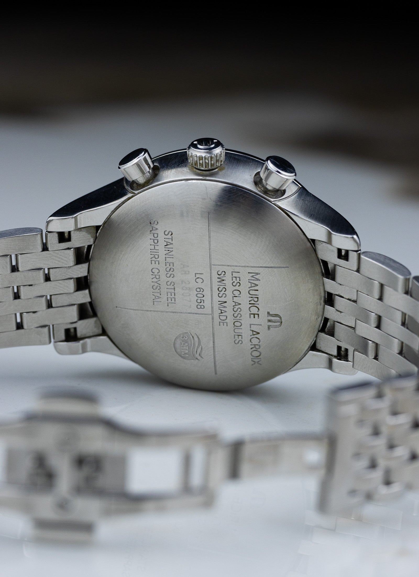 2010s Maurice Lacroix Les Classiques Chronographe LC6058