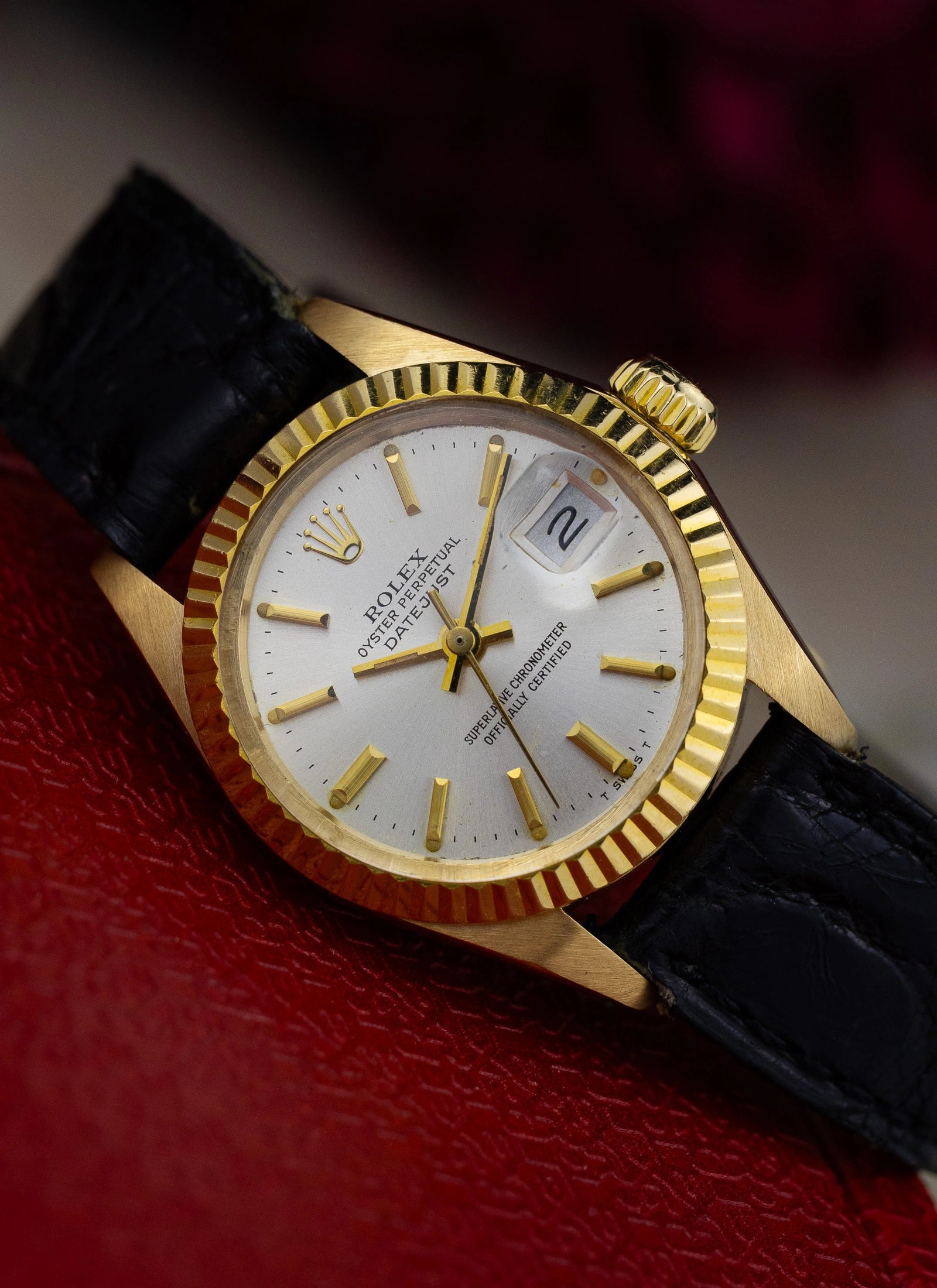 1978 18K Lady Rolex Datejust 6916 Box