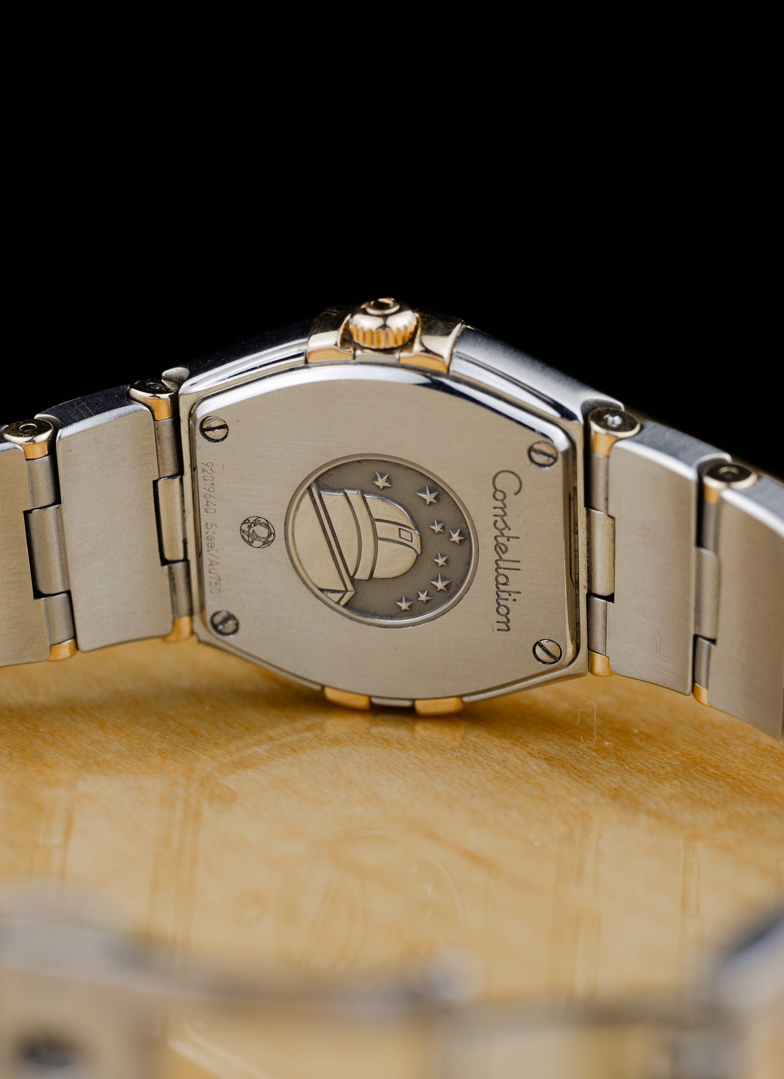 2010s Lady Omega Constellation Bicolor MOP Diamonds Dial 795.1001 cal. 1376 Box