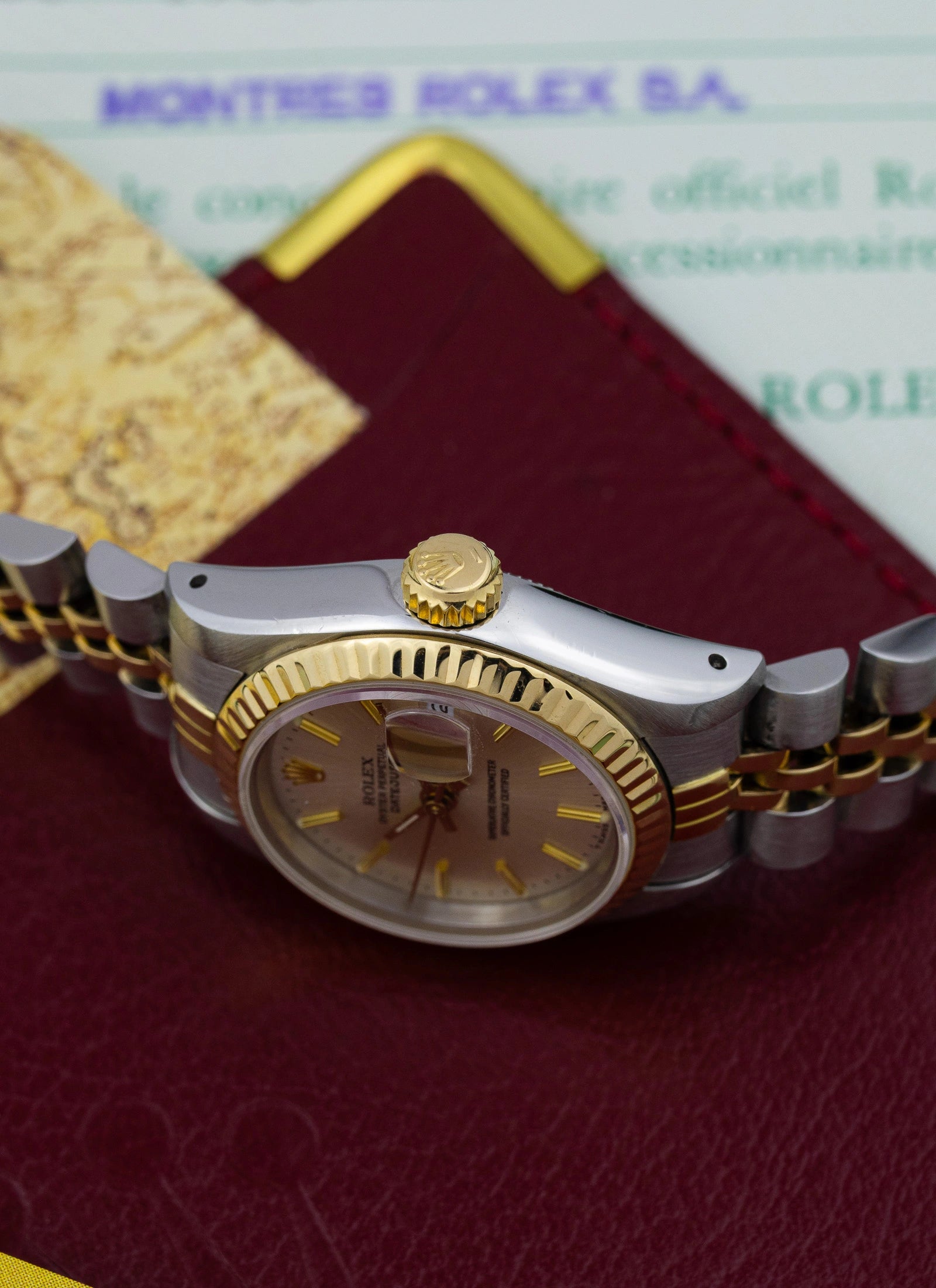 1988 Lady Rolex Datejust Bicolor 69173 Full Set