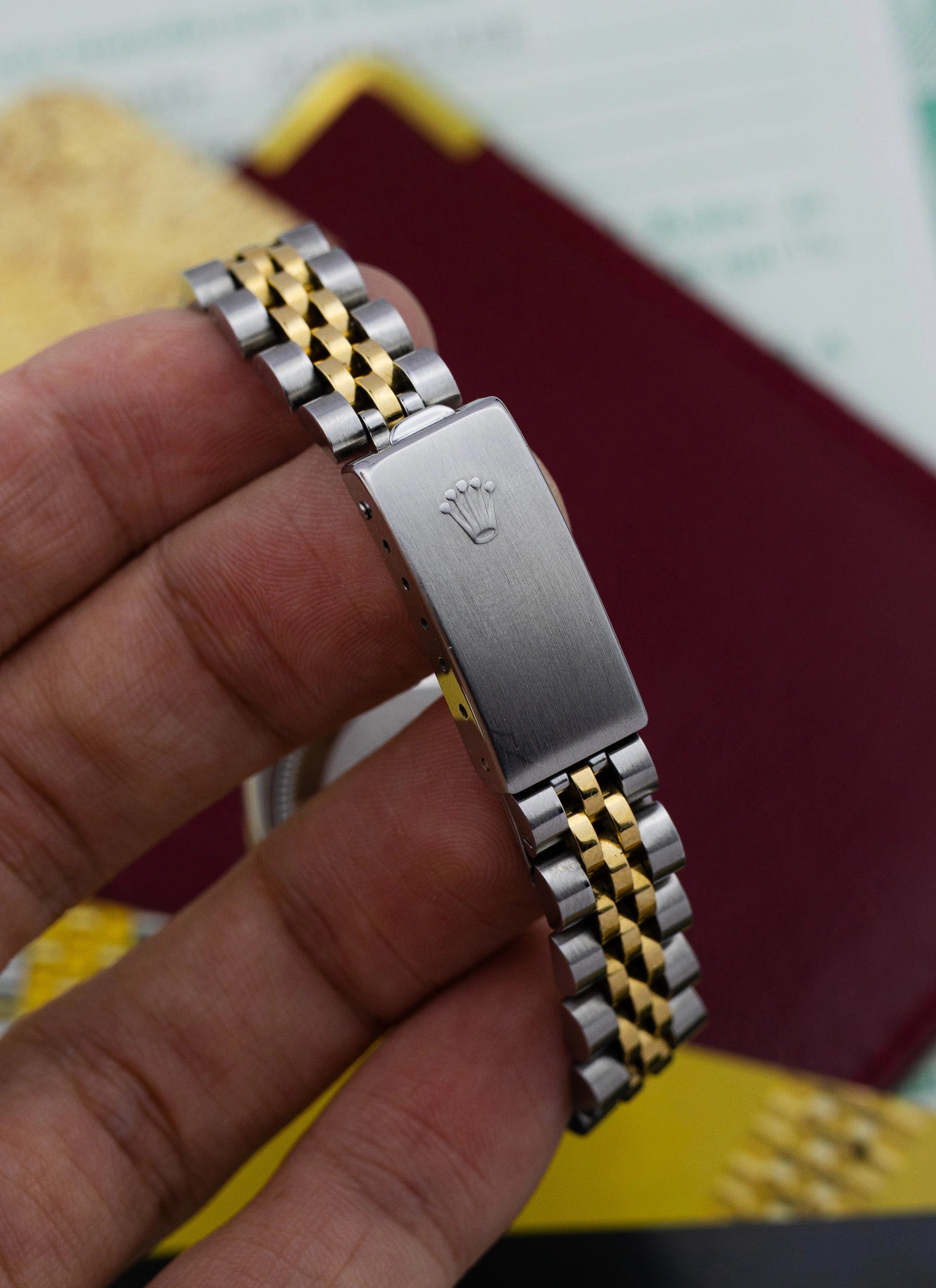 1988 Lady Rolex Datejust Bicolor 69173 Full Set