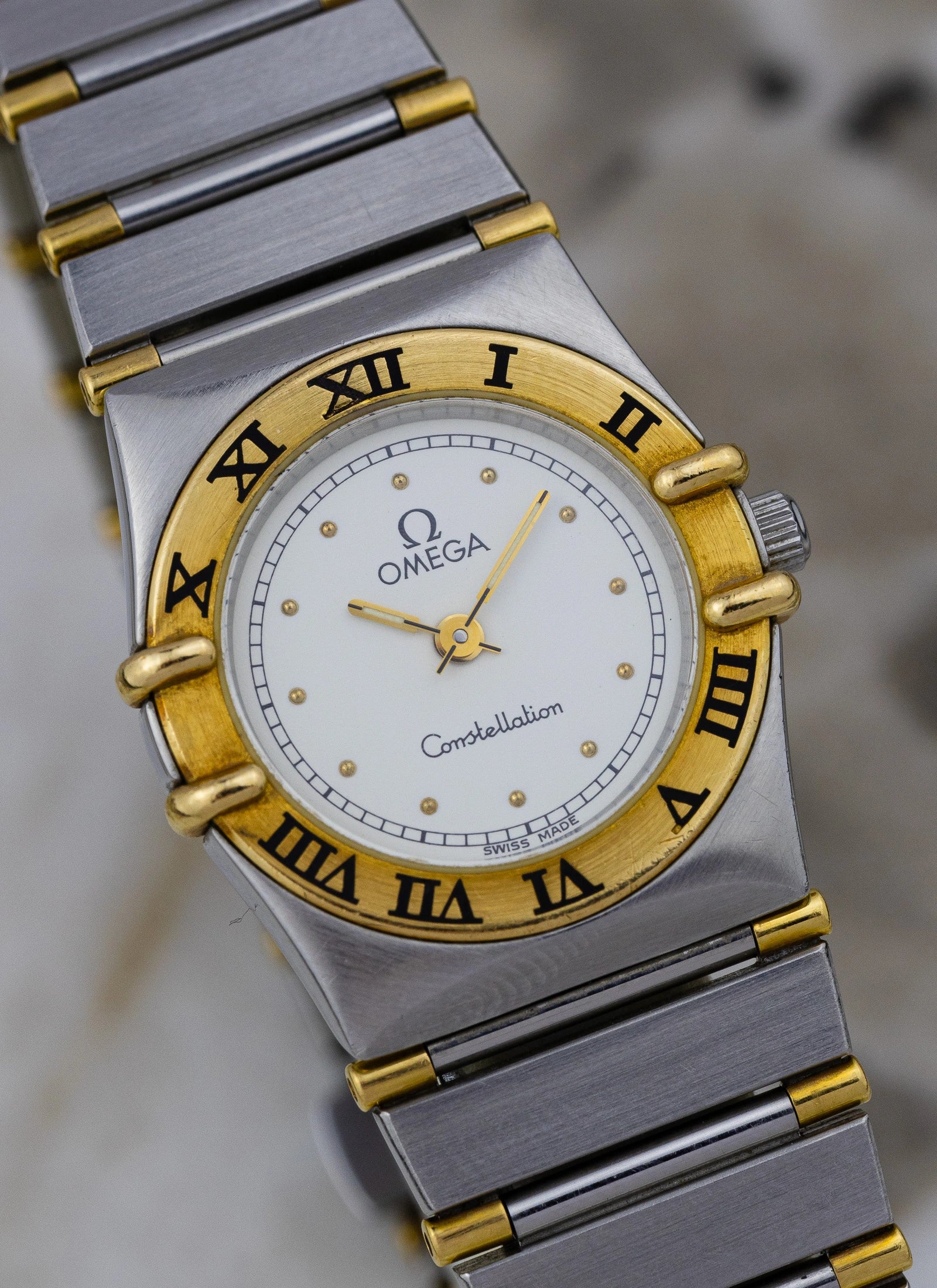 1991 Lady Omega Constellation Steel/18K Gold 795.1080