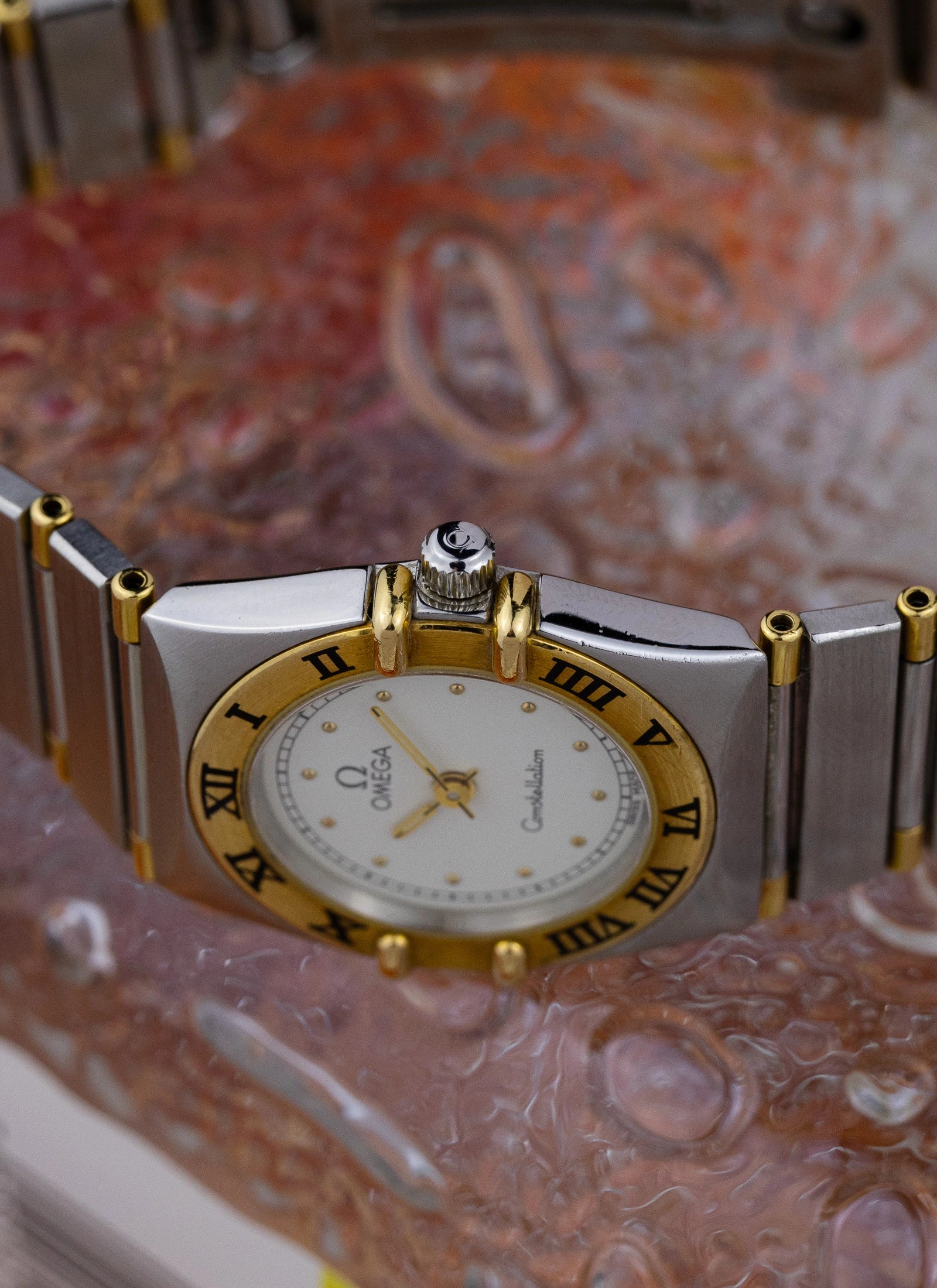 1991 Lady Omega Constellation Steel/18K Gold 795.1080