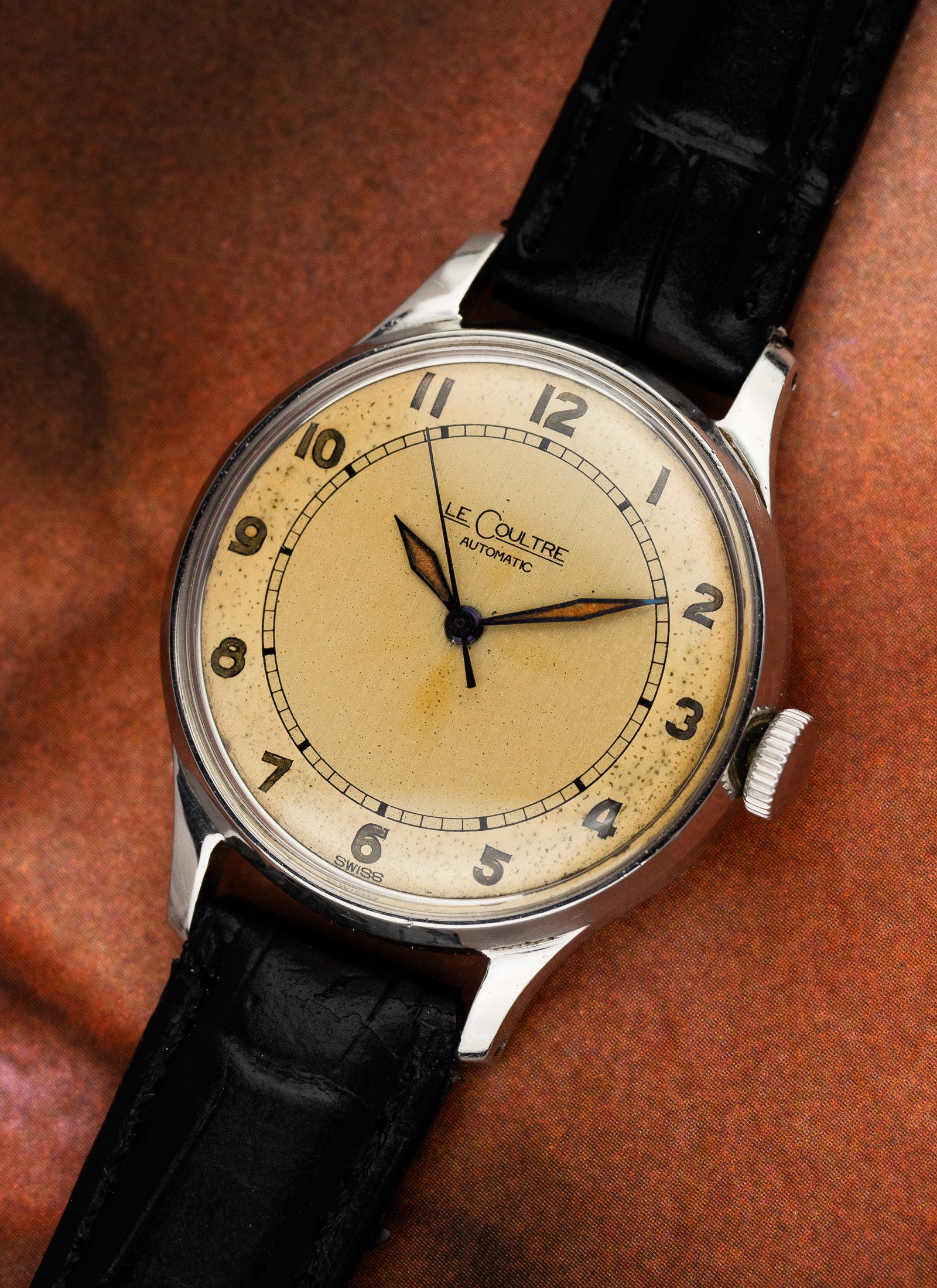 1940s Jaeger-LeCoultre Bumper Radium 337251 cal. 12A Serviced