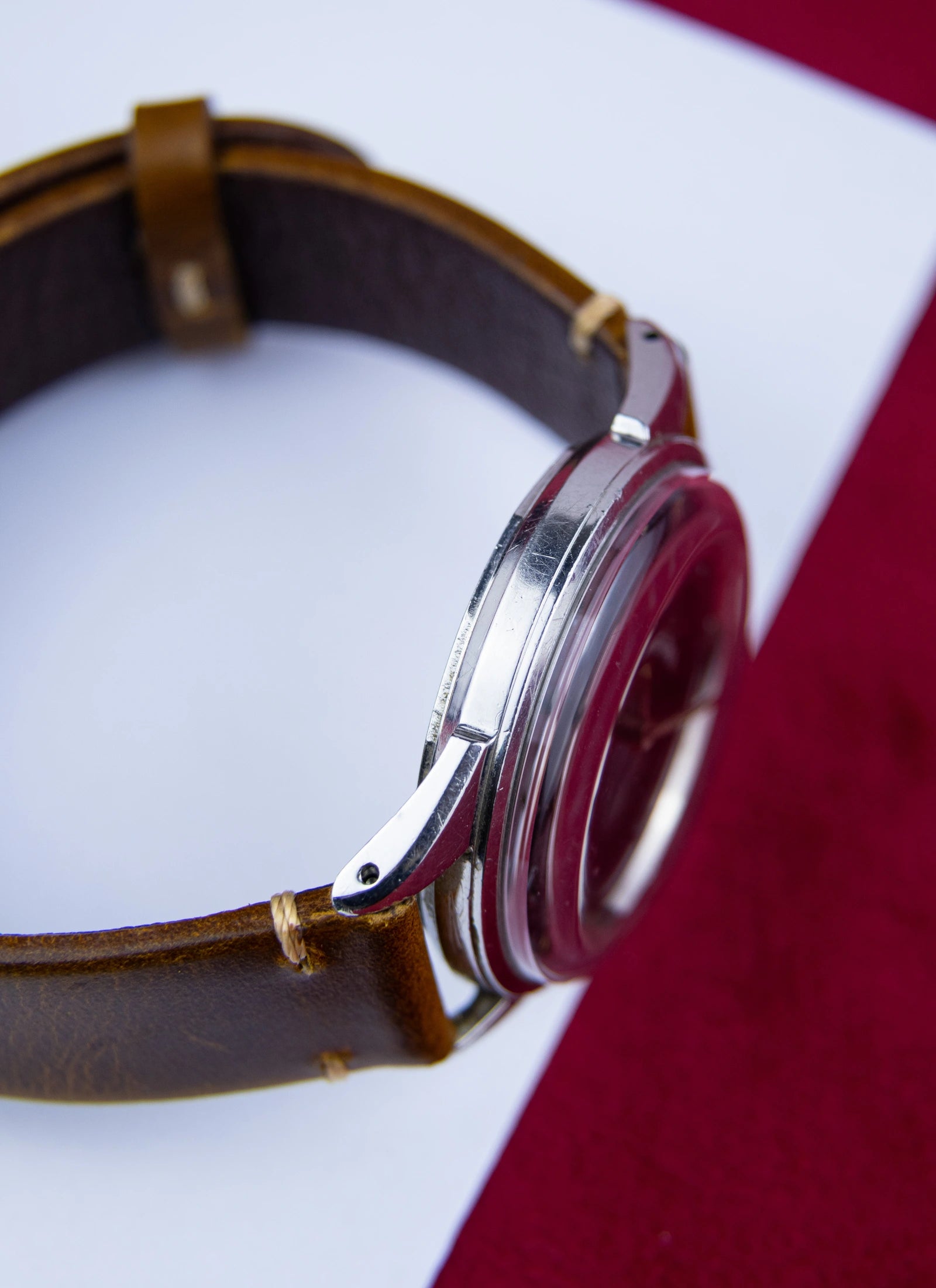 1950-60s Lemania Black Dial