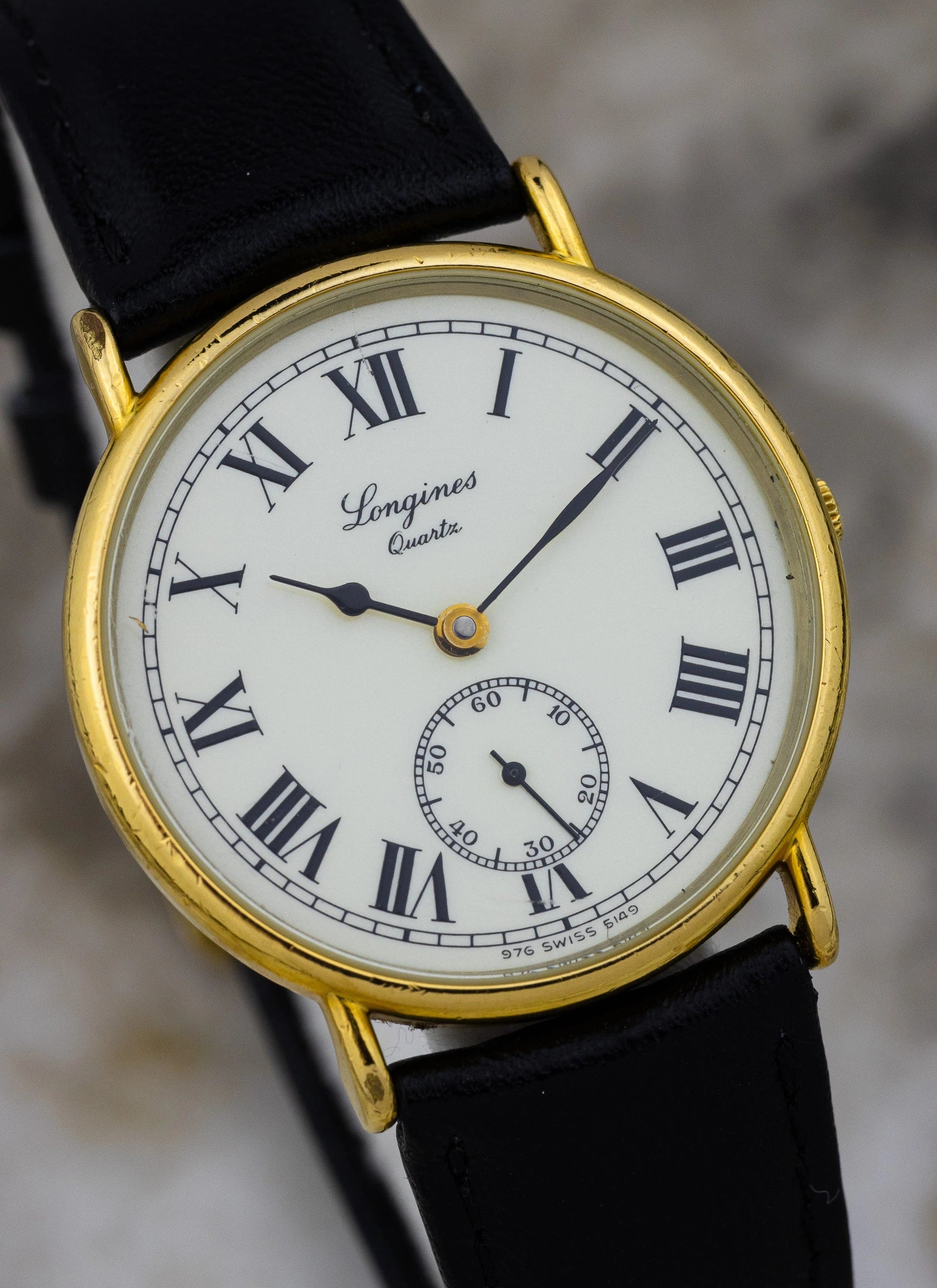 1980s Longines Quartz 150 Anniversary