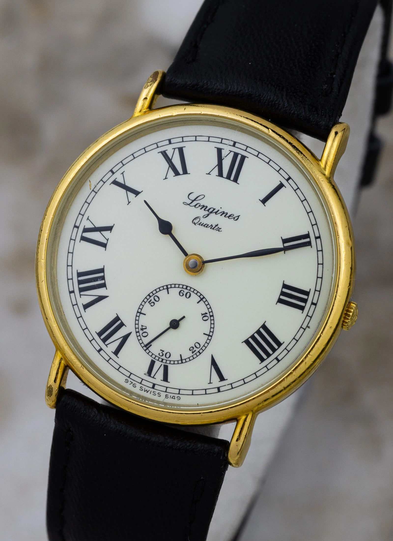 1980s Longines Quartz 150 Anniversary
