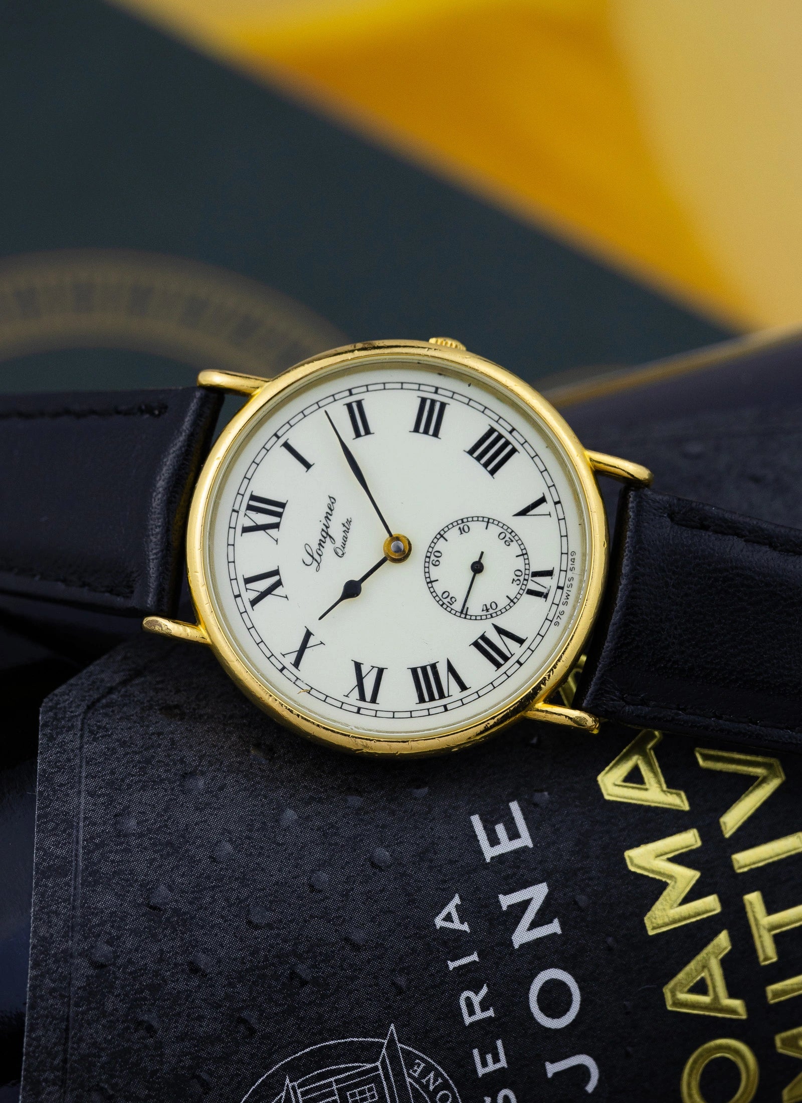 1980s Longines Quartz 150 Anniversary