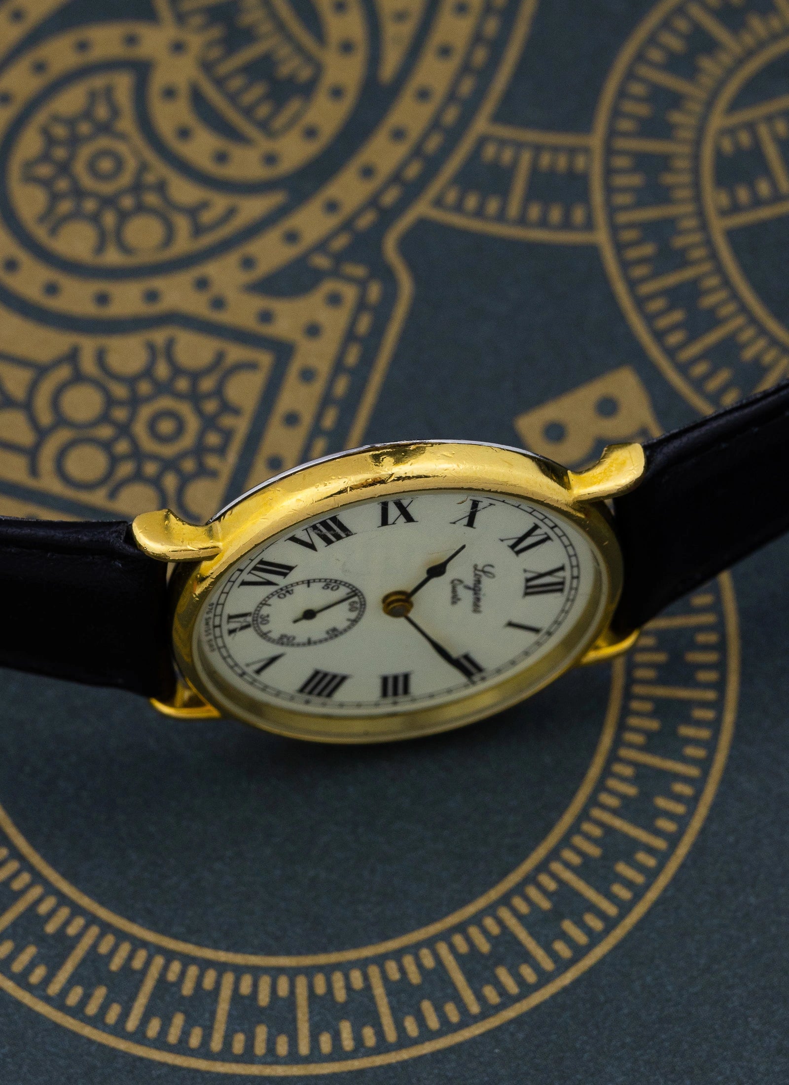 1980s Longines Quartz 150 Anniversary